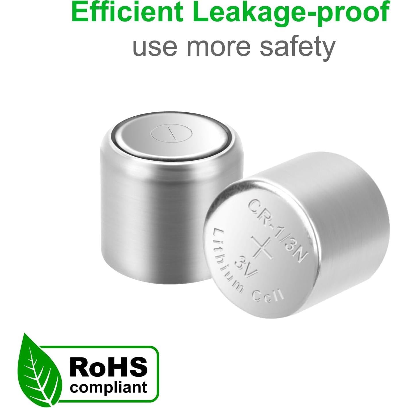 Baterías de Litio 3V DL1/3N JOXIYECLTL Paquete de 12