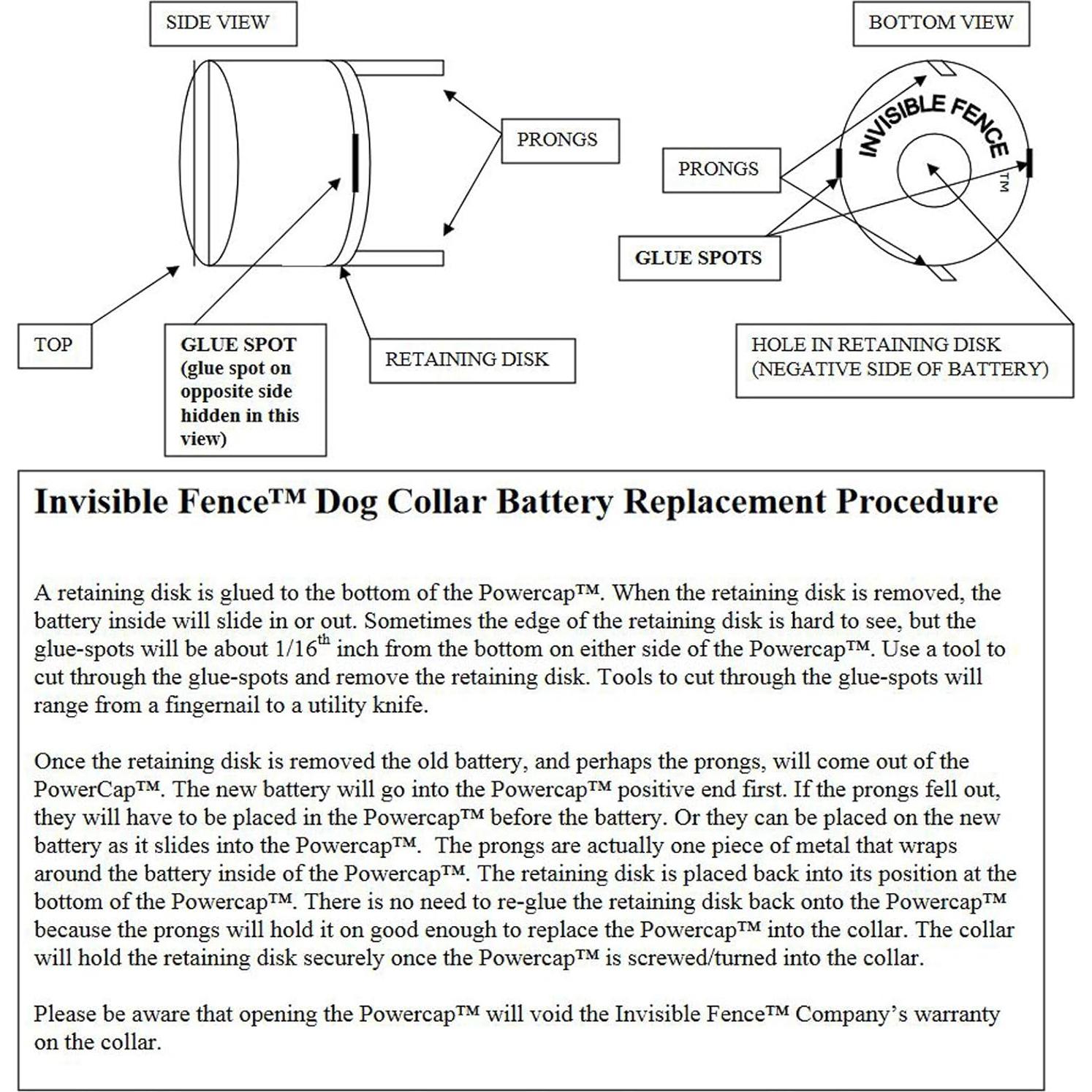 Batería de Litio Exell CR1/3N 3V para Collar de Perro