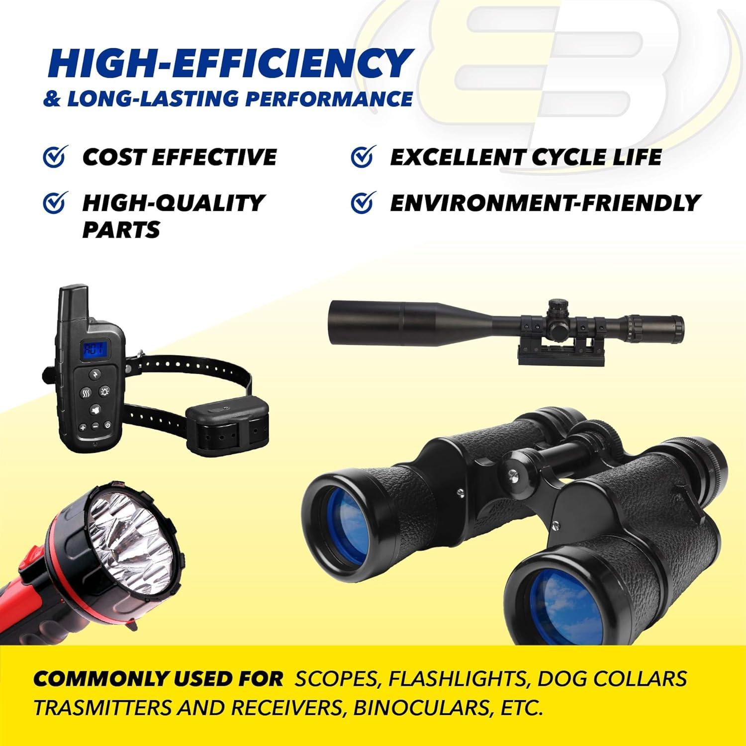 Batería de Litio Exell CR1/3N 3V para Collar de Perro