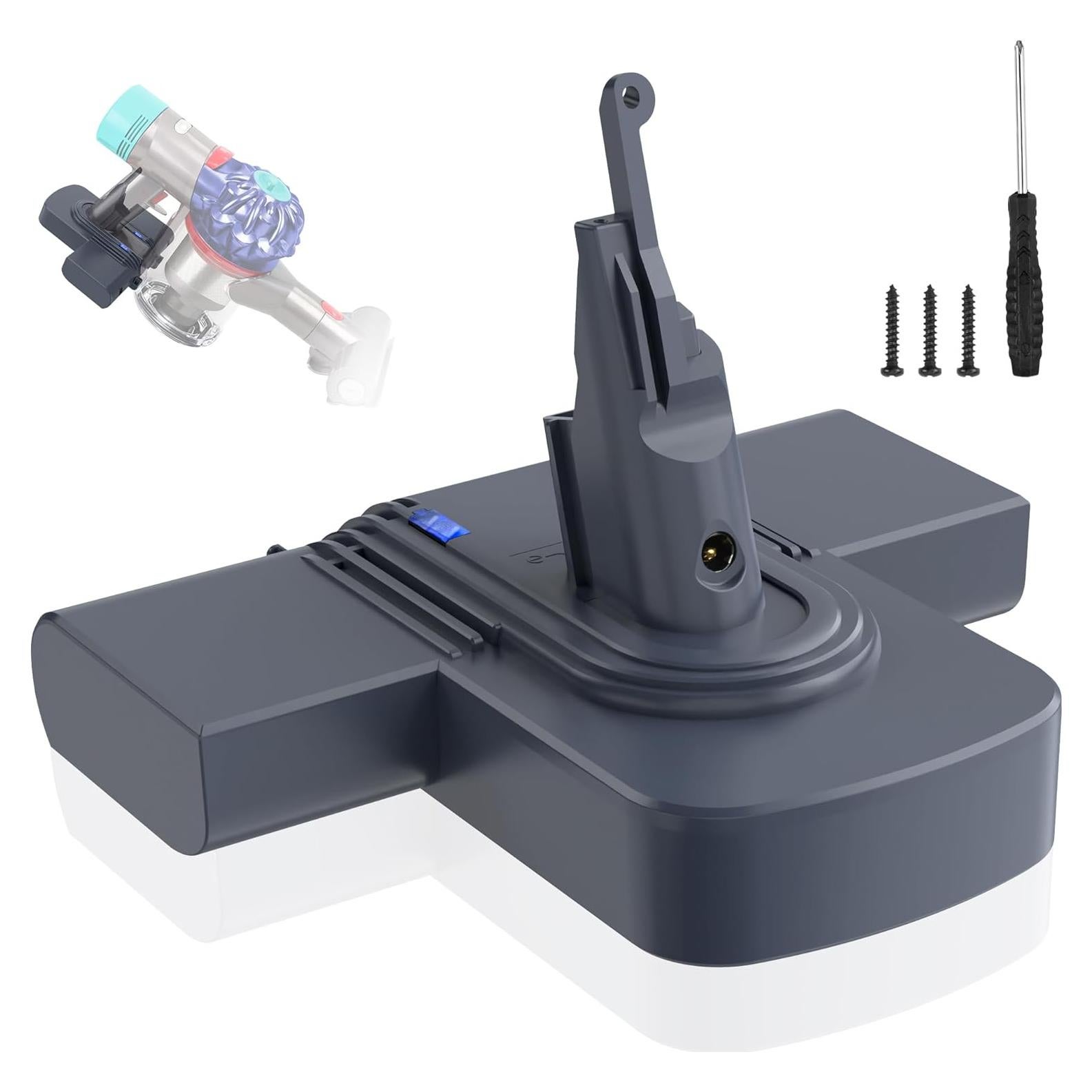 Batería de Reemplazo JEMERYY para Dyson V7 8000mAh 21.6V