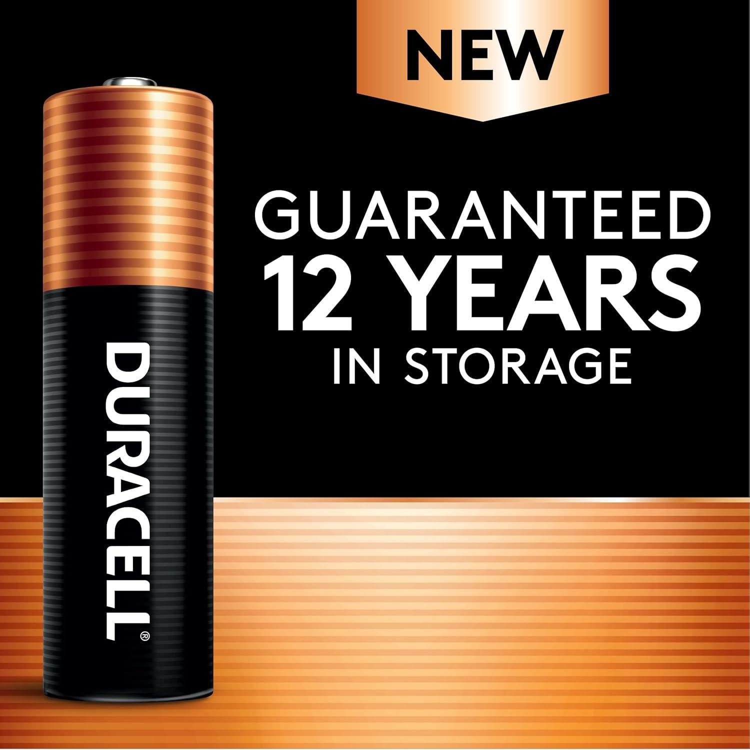 Baterías Duracell Coppertop AA Power Boost, paquete de 2
