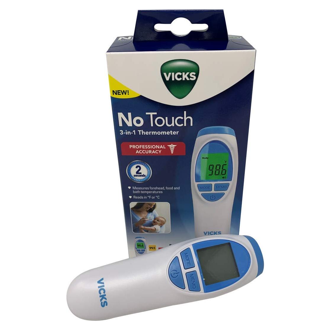 Termómetro Sin Contacto Vicks VNT200US - Precisión Rápida