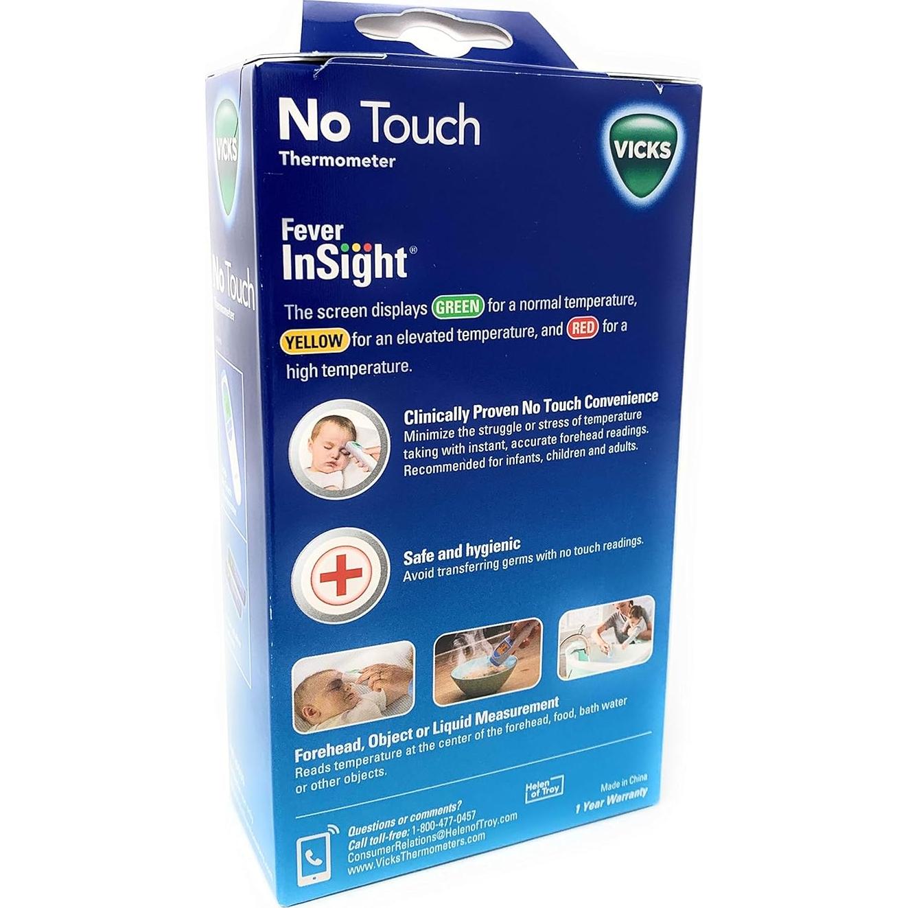 Termómetro Sin Contacto Vicks VNT200US - Precisión Rápida