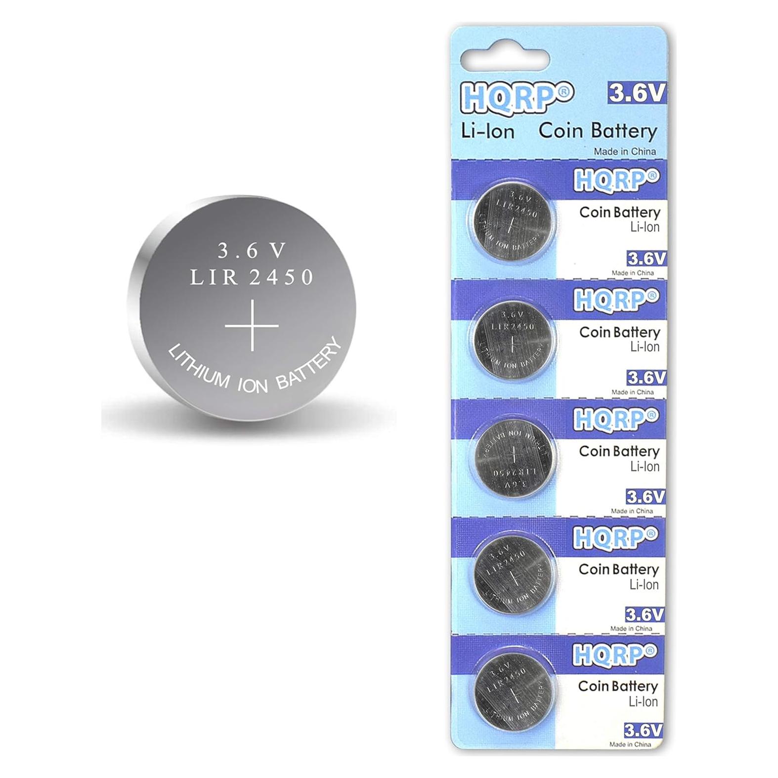 Baterías Recargables HQRP de 3.6V para LIR2450 y Casco Miller