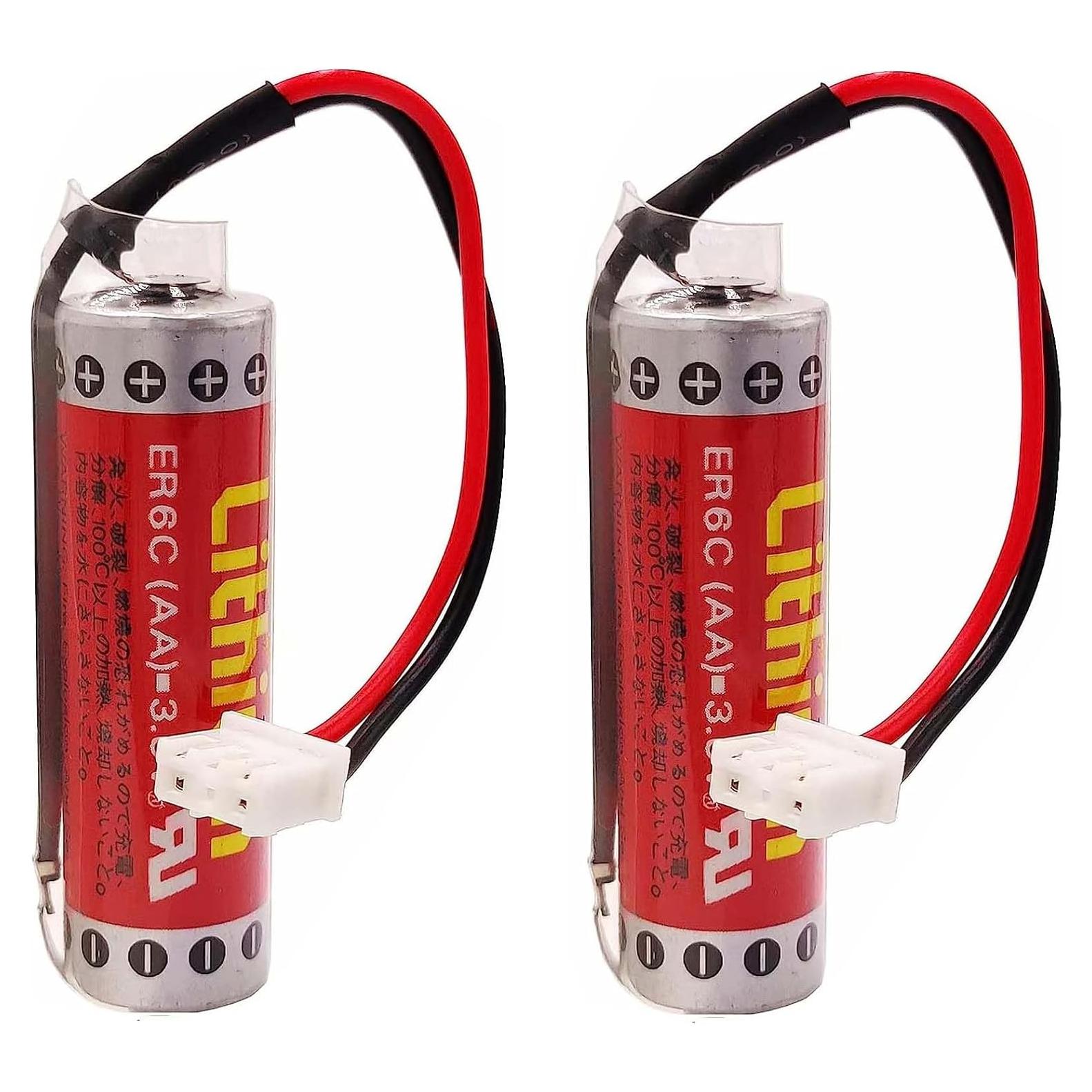 Batería de Litio ER6C AA 3.6V 1800mAh - 2 Piezas