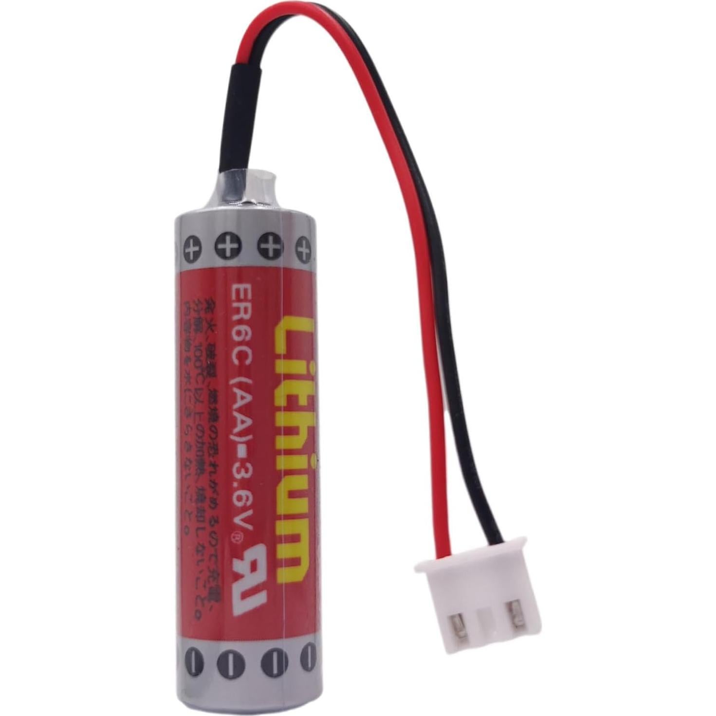 Paquete de 10 Baterías ER6C AA 3.6V 1800mAh para PLC