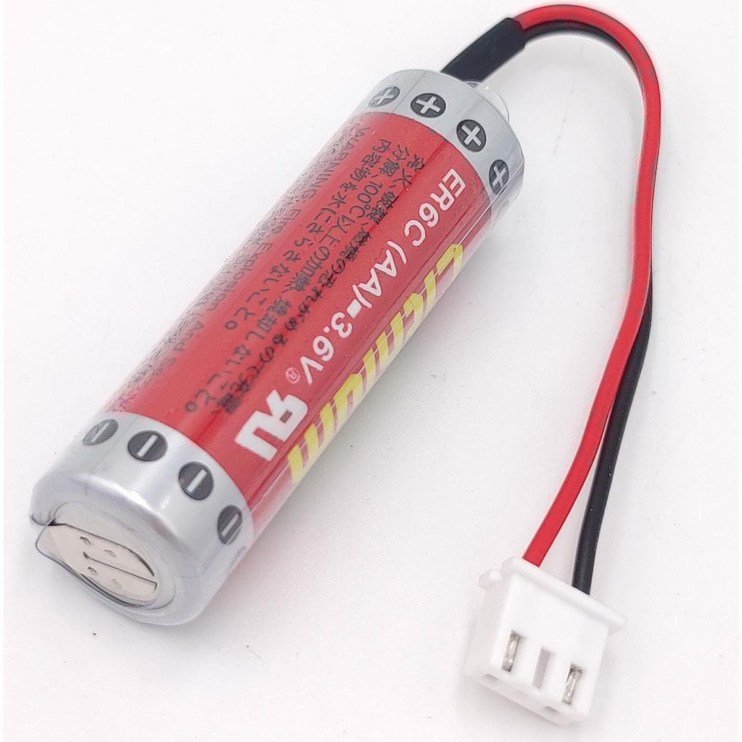 Paquete de 10 Baterías ER6C AA 3.6V 1800mAh para PLC