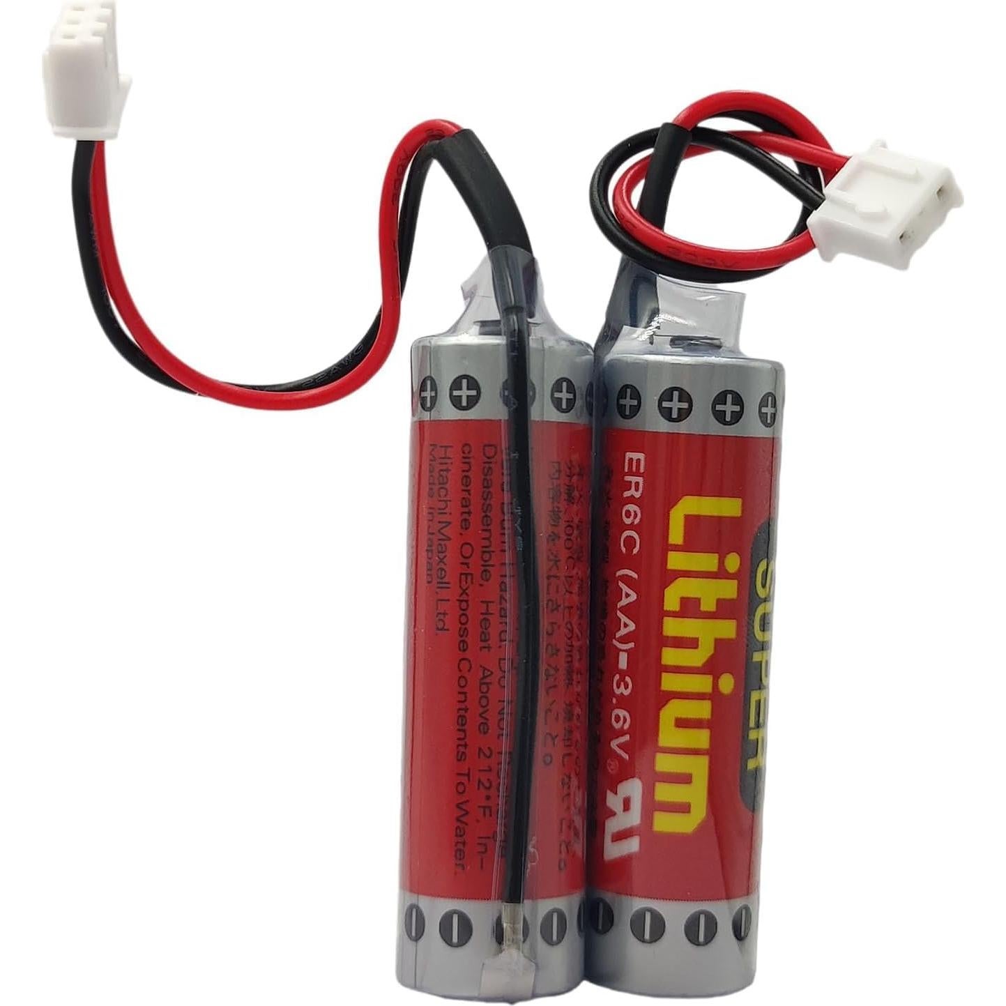 Paquete de 5 Baterías ER6C AA 3.6V 1800mAh Bucadu