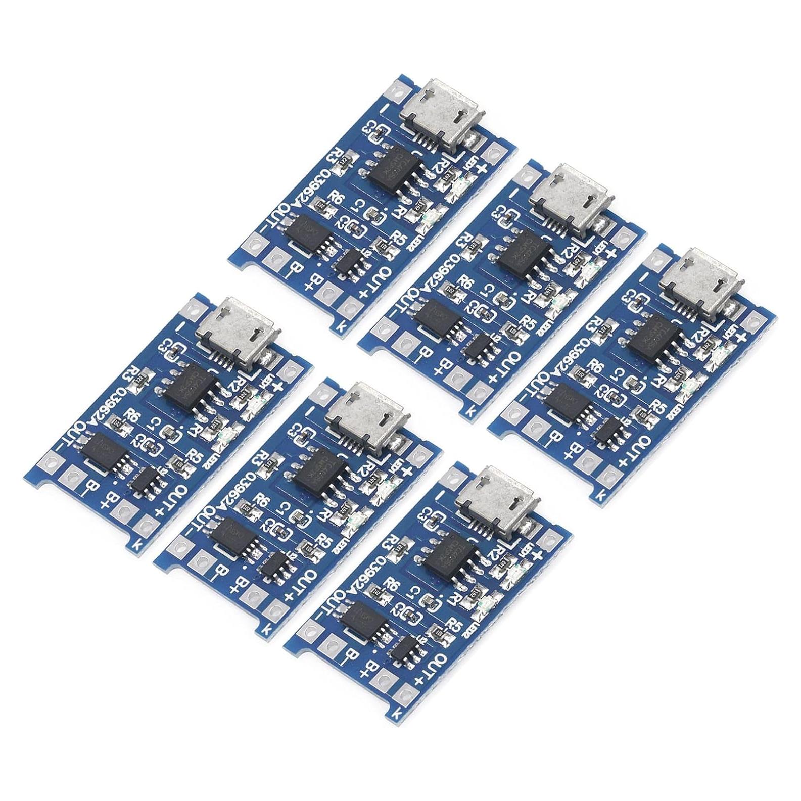 Módulo de Carga TP4056 Holy Feather 1A para Baterías de Litio