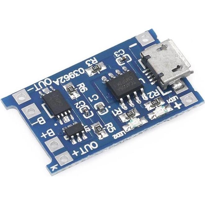 Módulo de Carga TP4056 Holy Feather 1A para Baterías de Litio