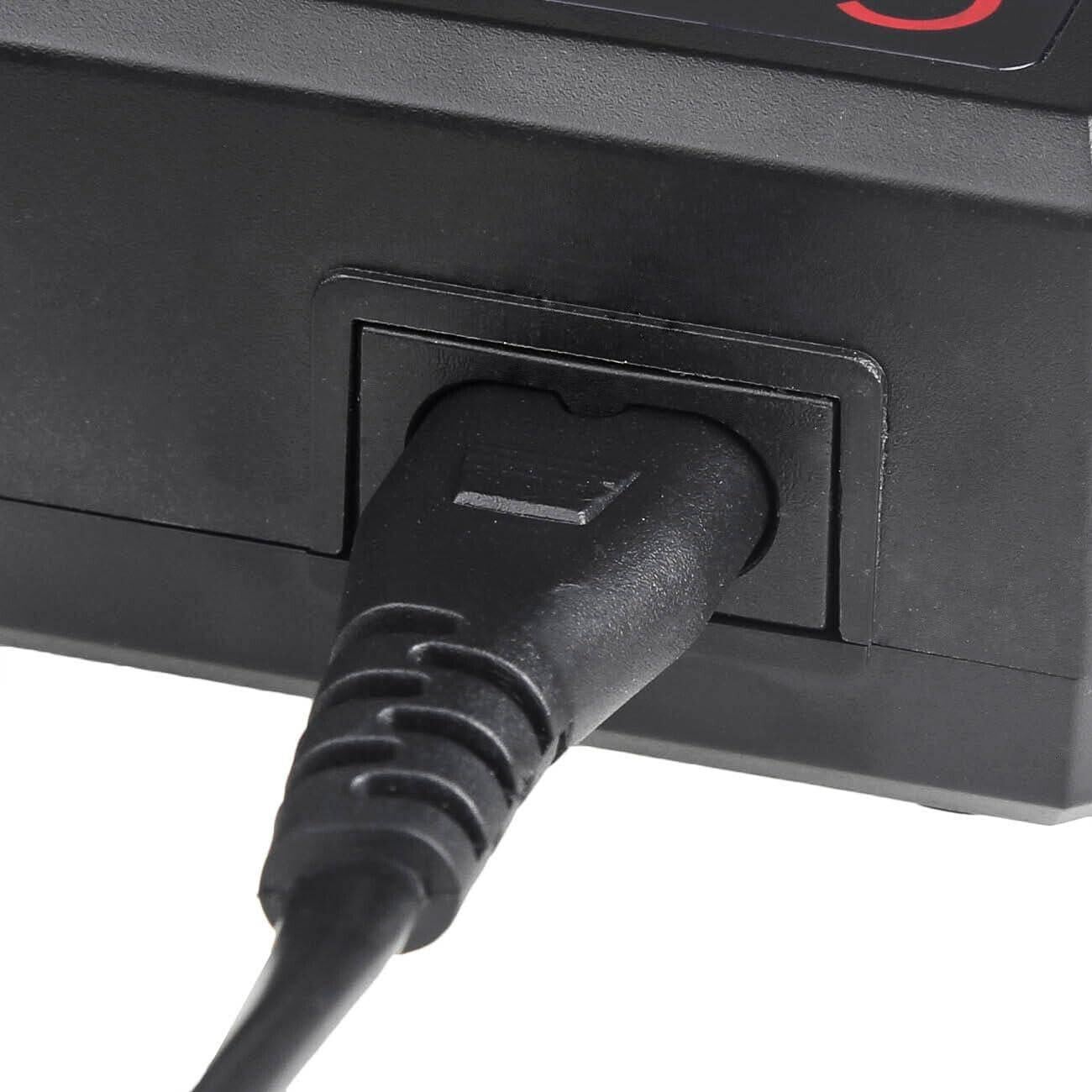 Cargador Universal de Baterías de Litio 4 Slots HZMLBC