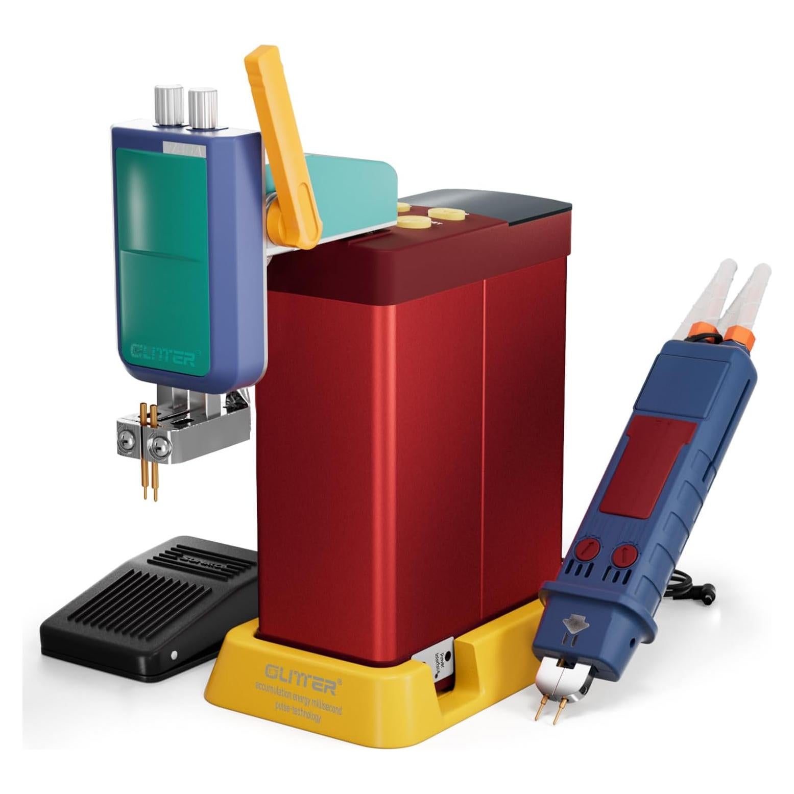 Soldador de Puntos Glitter 801D 14500W 3.81kg Automático