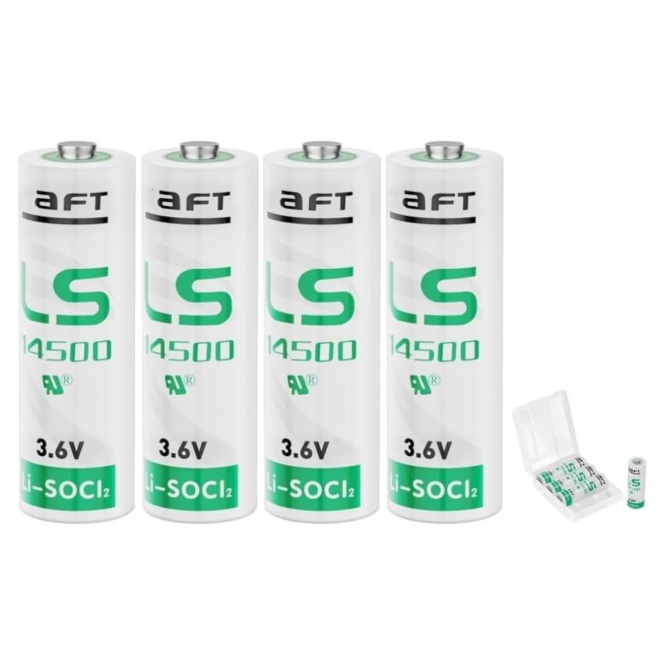 Baterías LS14500 3.6V AA 2600mAh - Paquete de 4