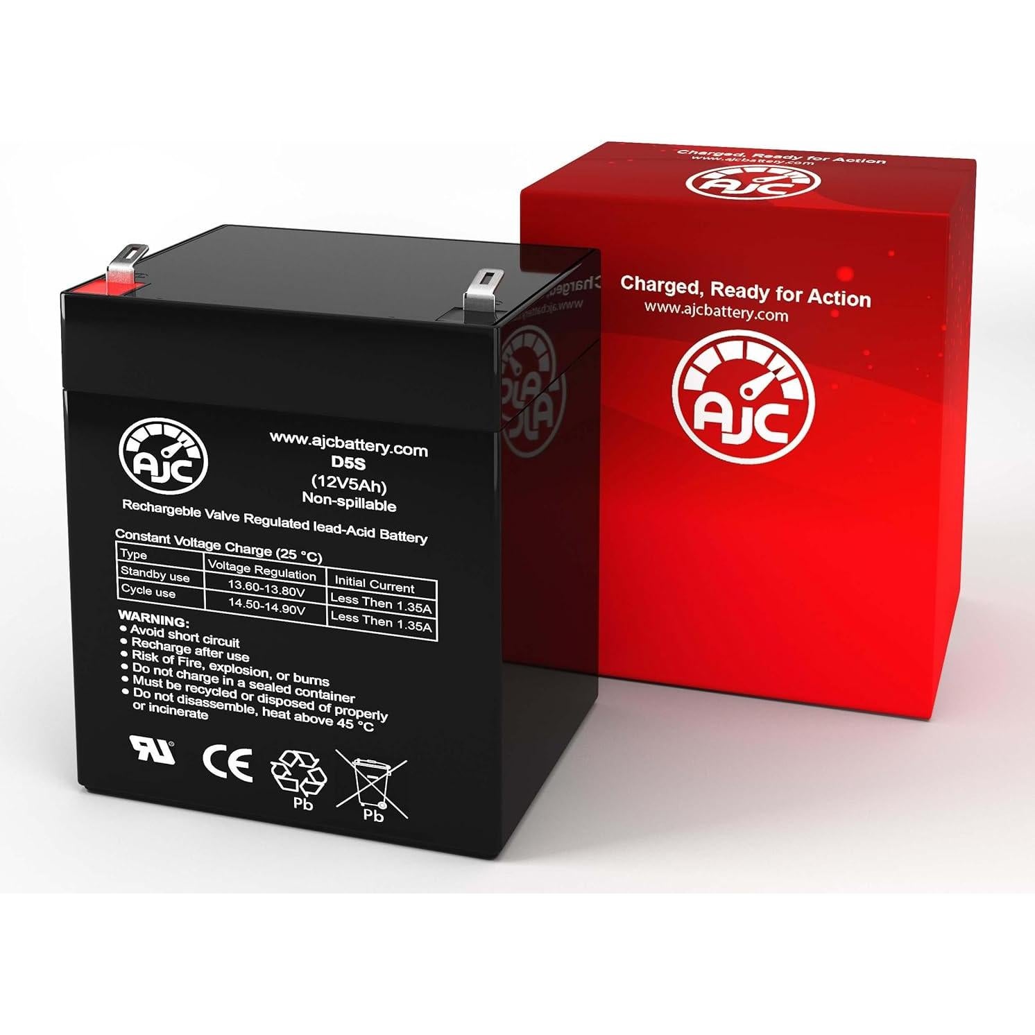 Batería AJC 12V 5Ah Compatible ION Audio Explorer iPA23B