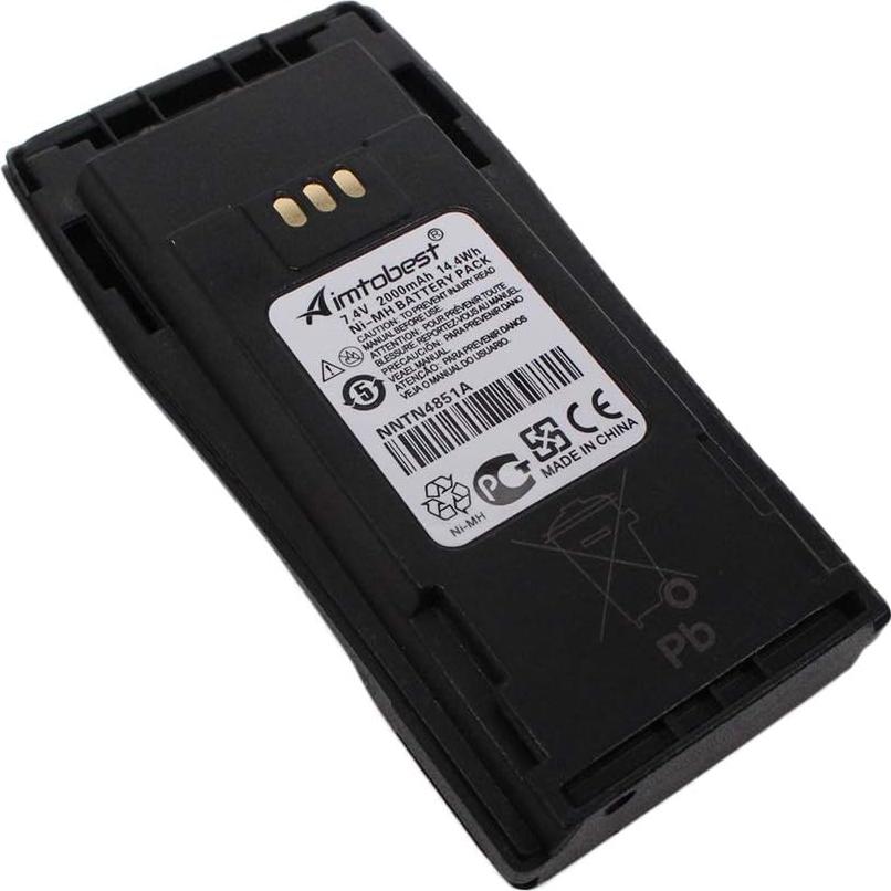 Batería recargable Ni-MH Aimtobest 2000mAh para Motorola