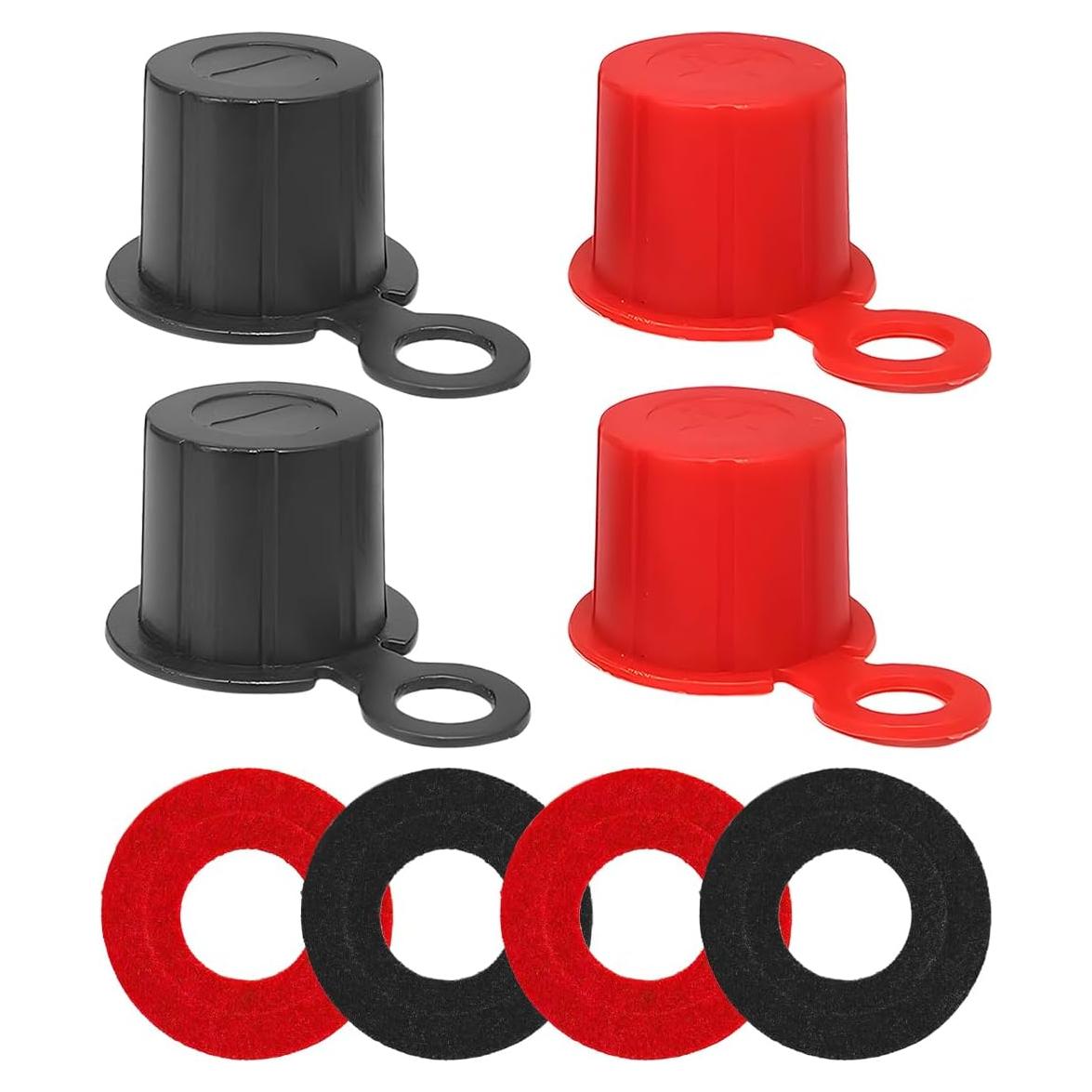 Cubierta de Terminal de Batería Mandark, 4PCS, Aislante Universal