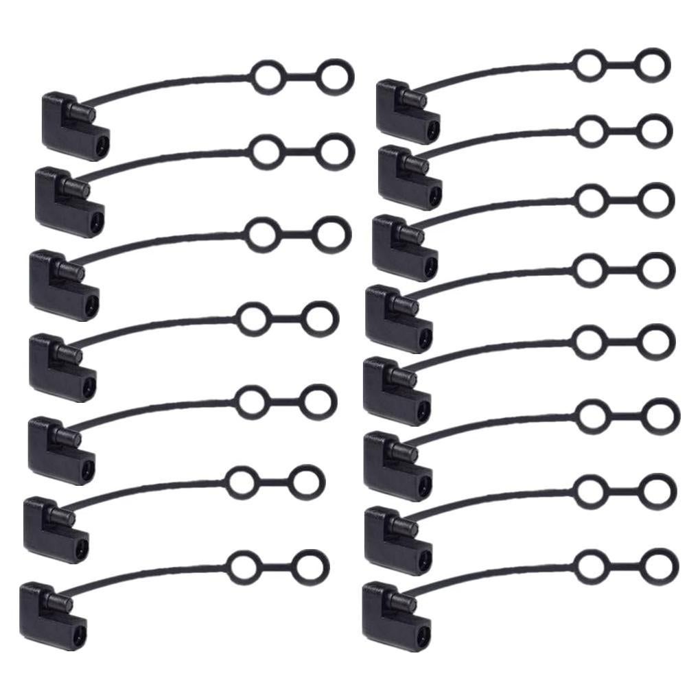Tapa de Clavija SAE de 2 Pines BaaSid - Impermeable (15 Pzas)