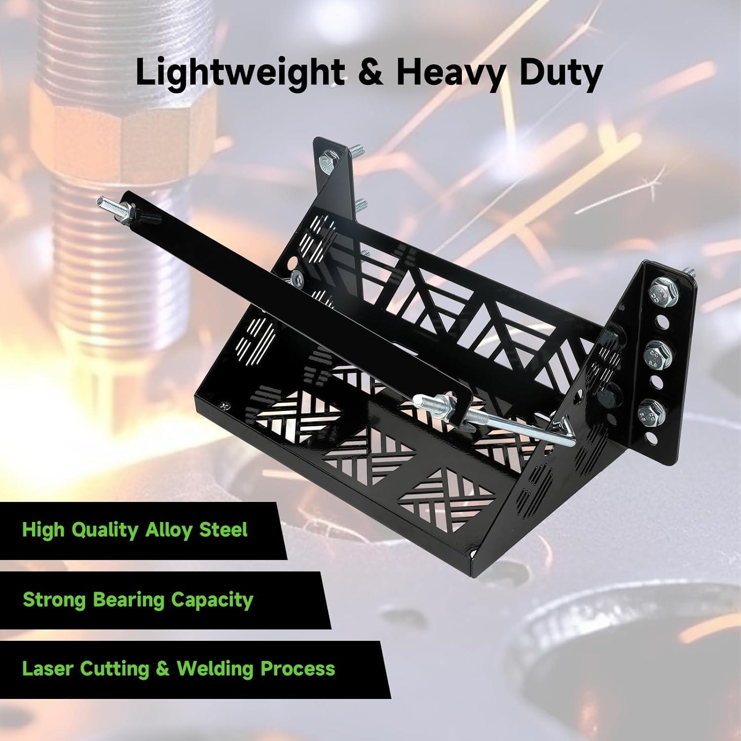 Bandeja de Montaje de Batería Universal XIKOBY Negra 2.47kg