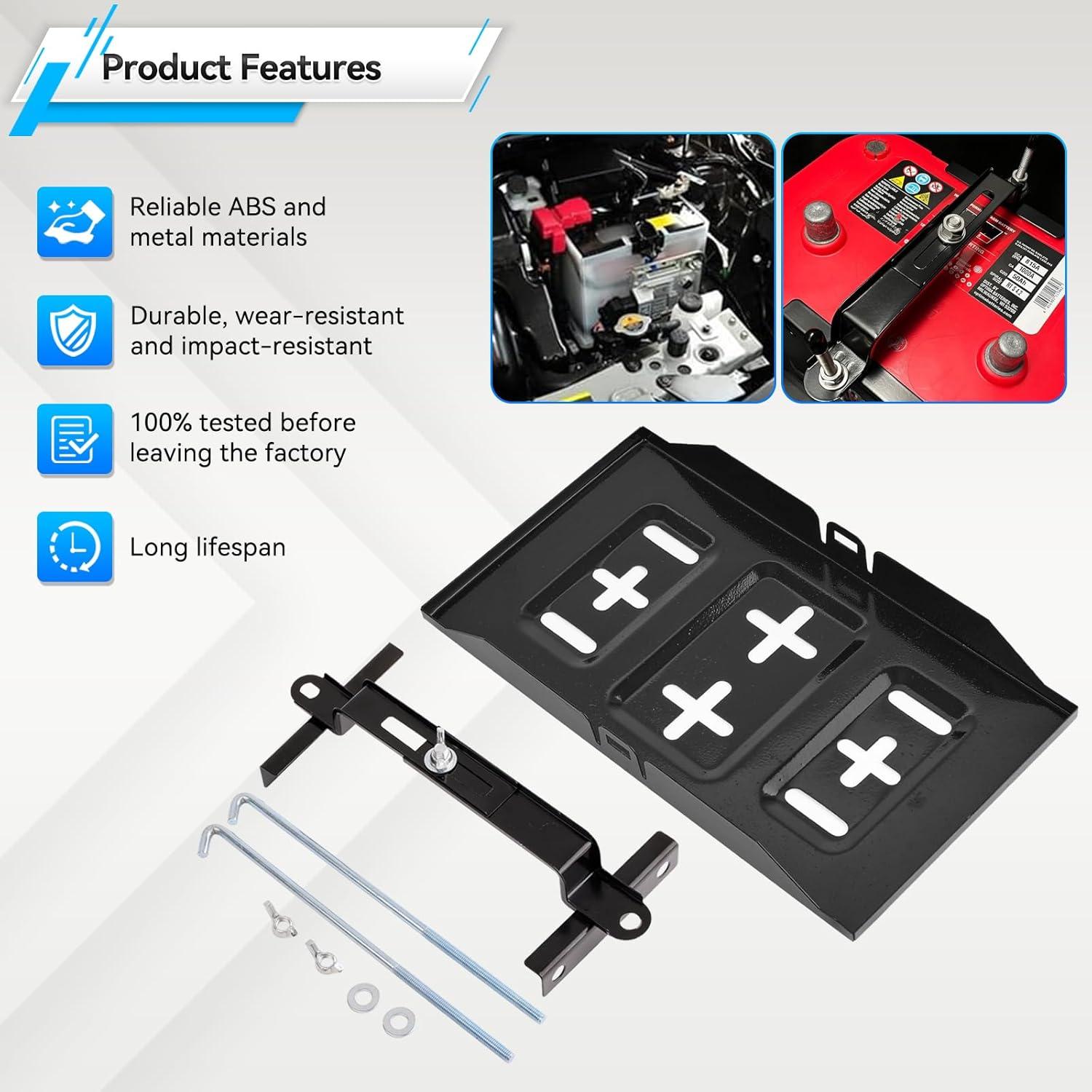 Kit de sujeción de batería OEMASSIVE 28x19cm ajustable