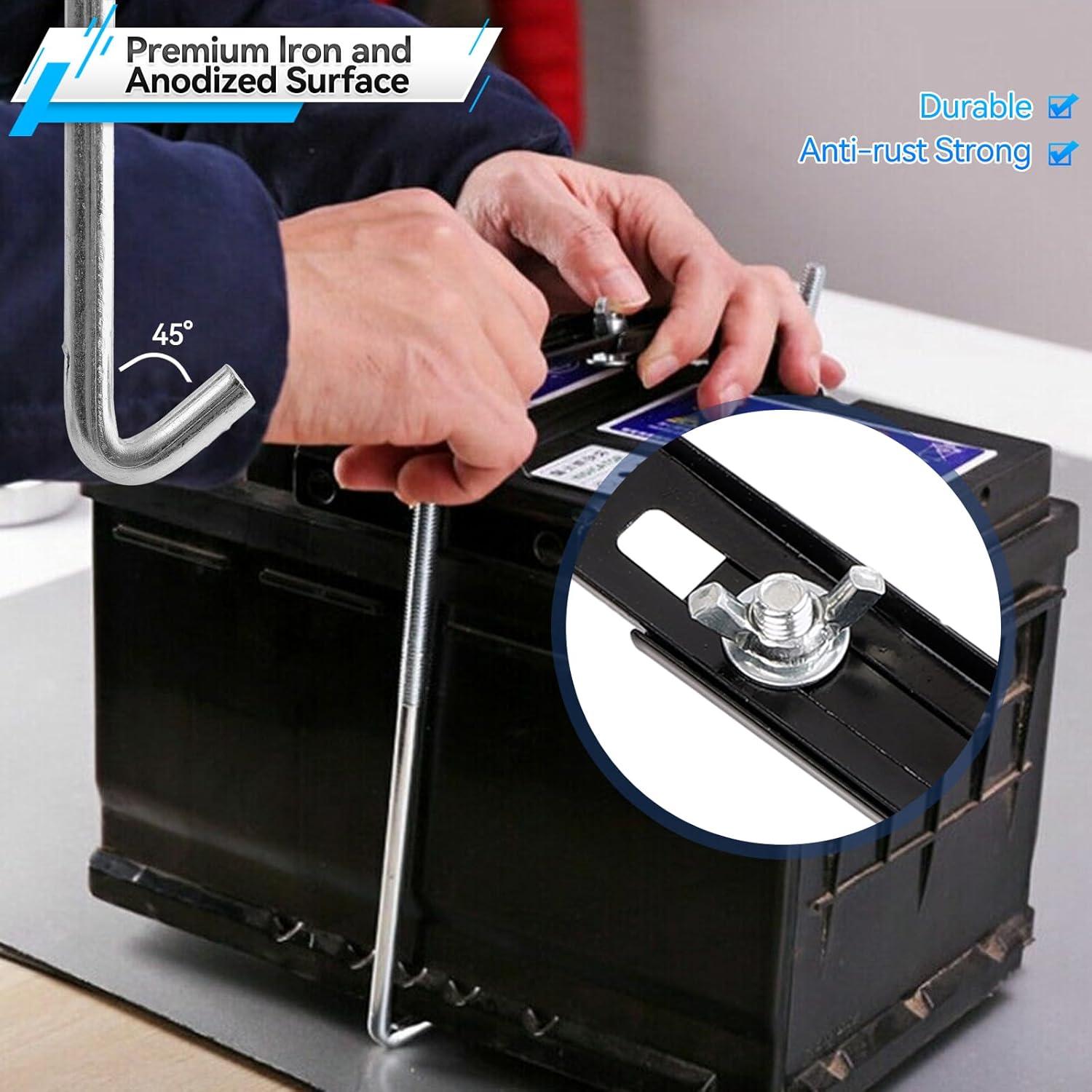 Kit de sujeción de batería OEMASSIVE 28x19cm ajustable