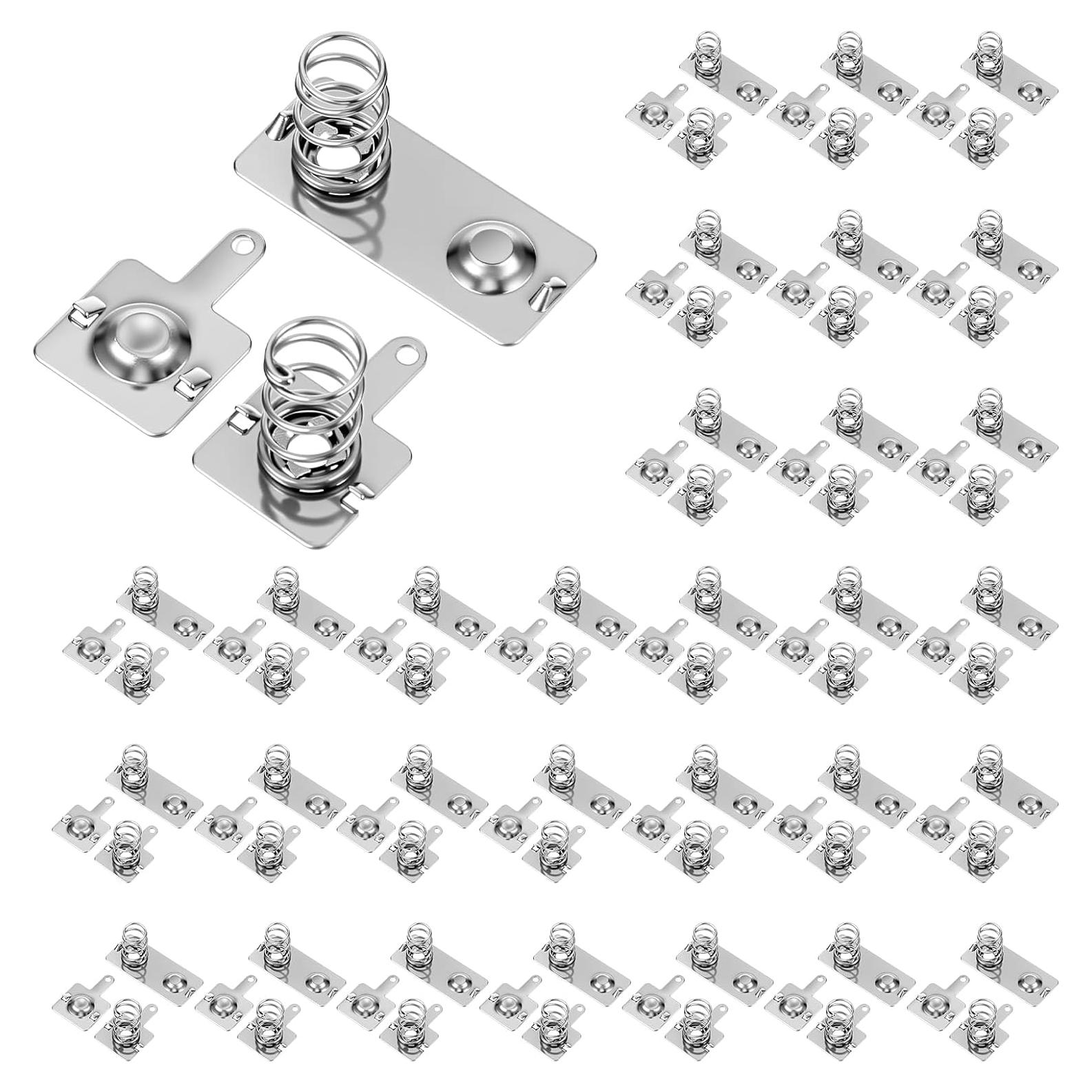 10 Pares Resortes de Batería AA Alrhso 12x11mm 12x28mm