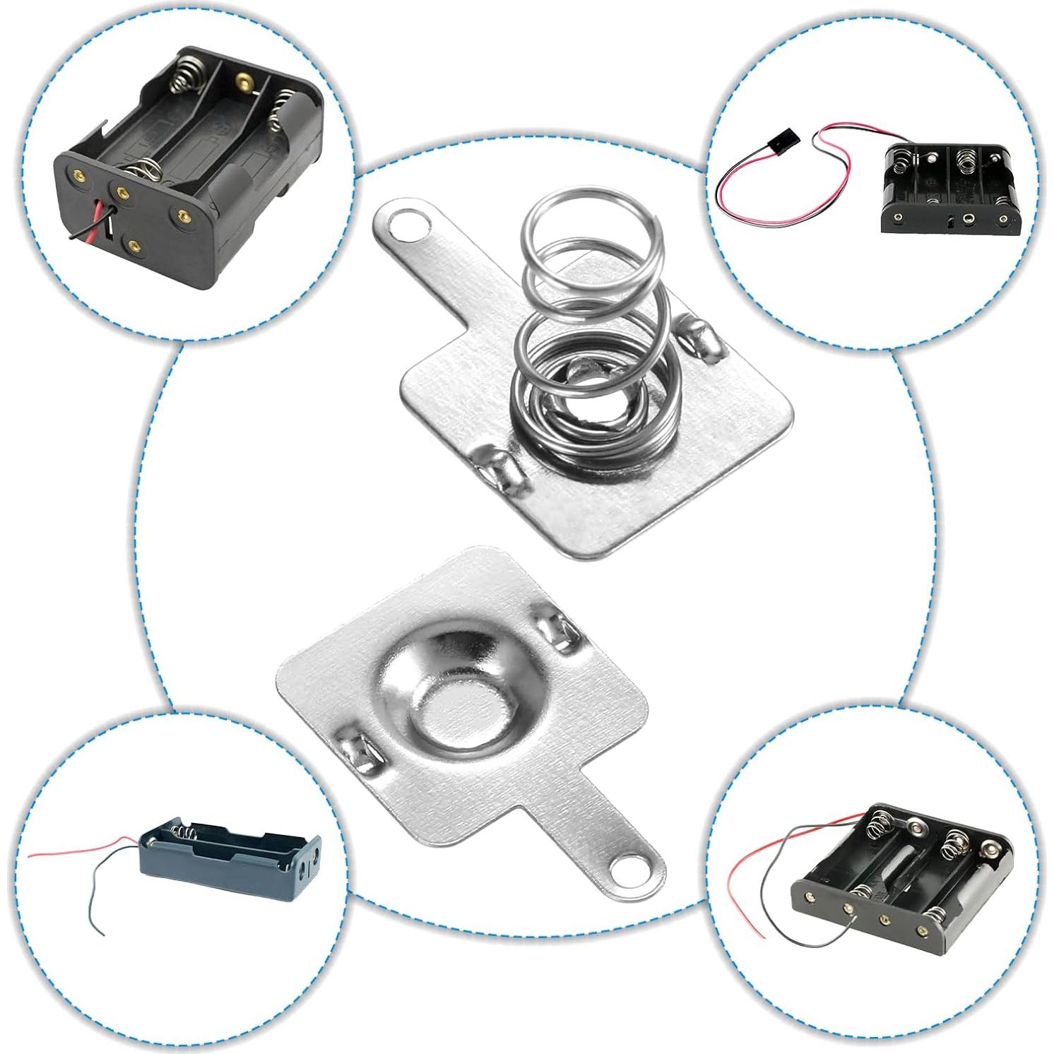 10 Pares de Resortes de Batería AA SynHHergyx - Inversión de Polaridad