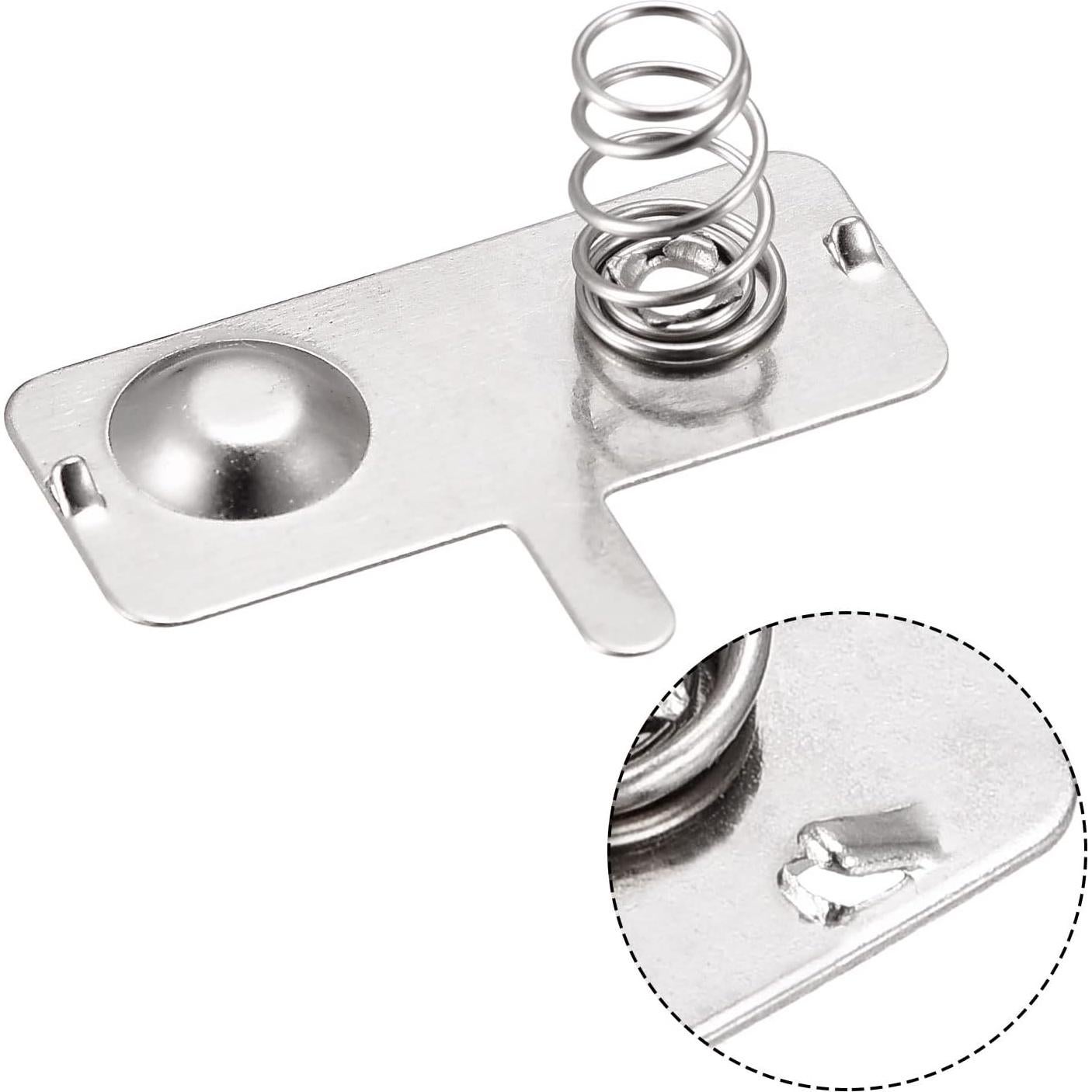 Placa de resorte de batería MECCANIXITY 28mm x 12mm - 20 Pcs