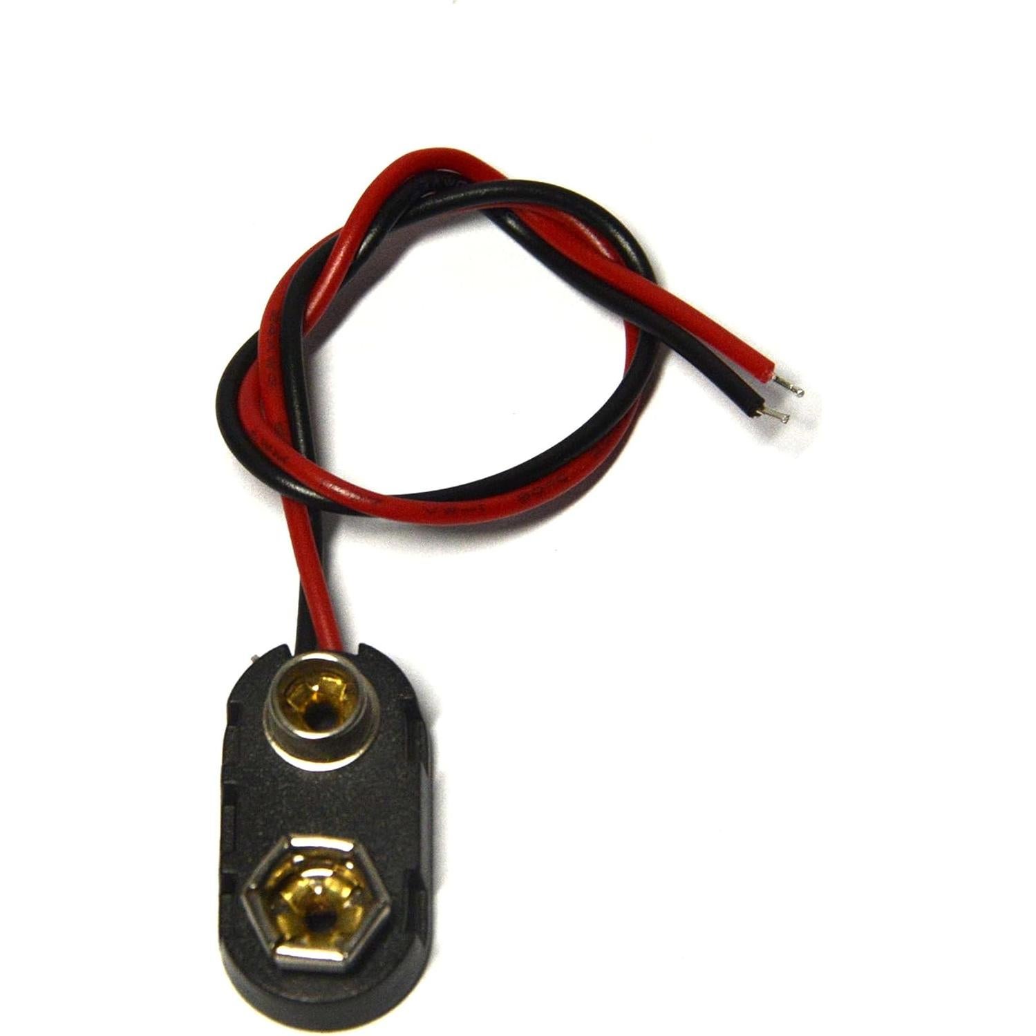 Soporte de Batería AA 2x1.5V LAMPVPATH + Conectores 9V