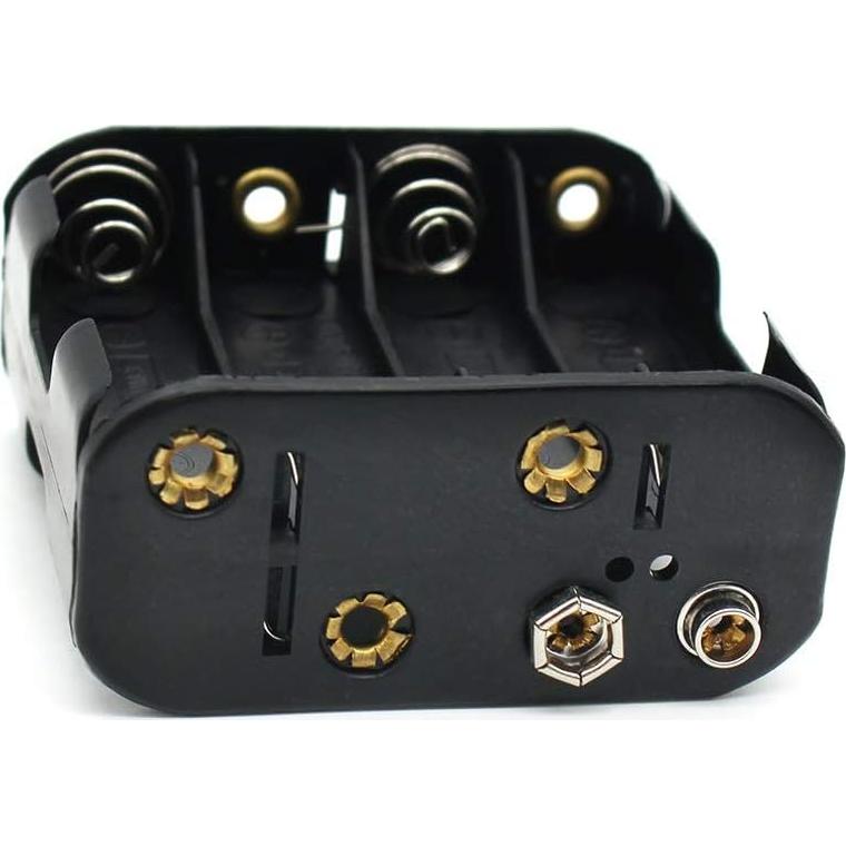 Paquete de 4 Soportes de Batería 8x AA MulticoloredLED 12V/9.6V