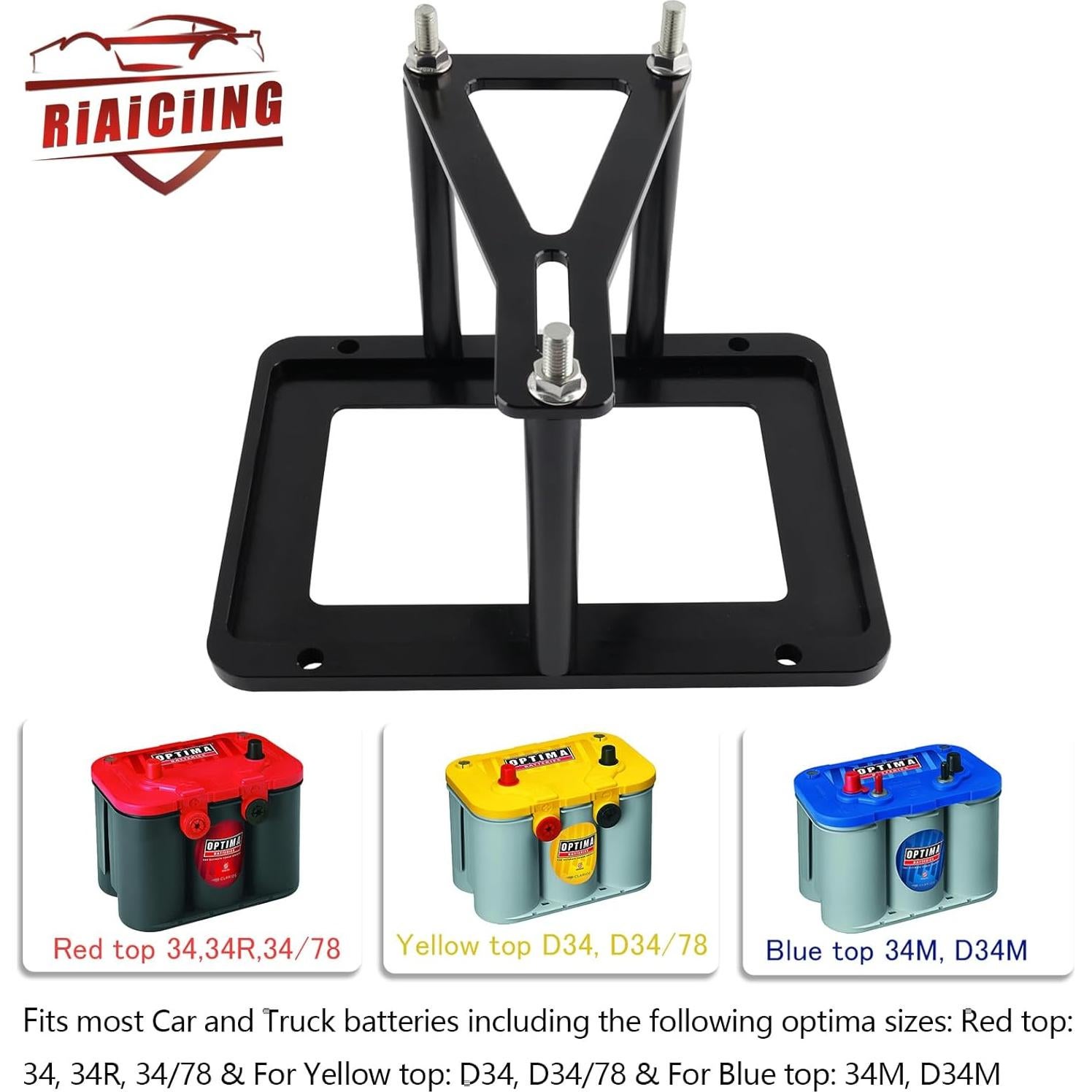 Soporte Universal para Batería Optima RiAiCiING BAP004-BK