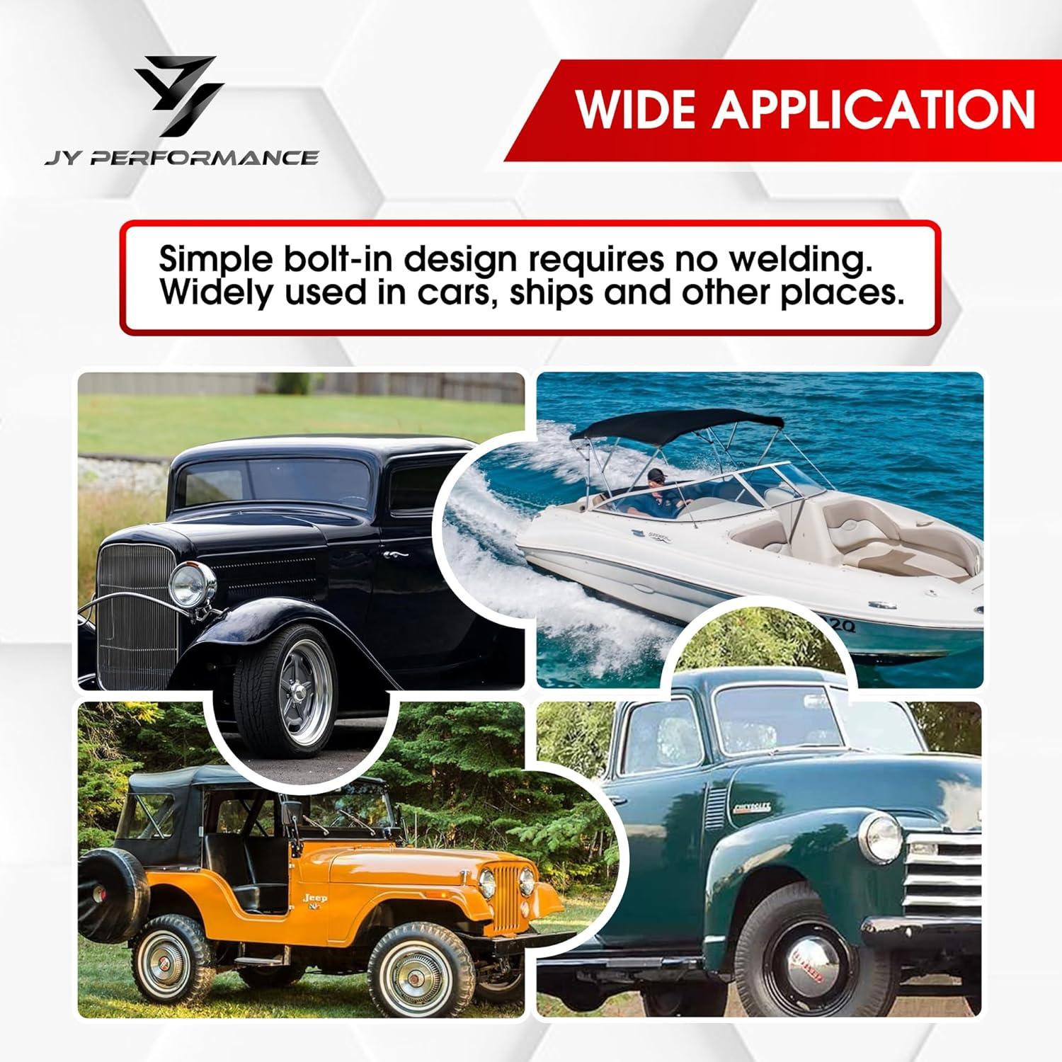 Caja de Batería de Metal JY PERFORMANCE Universal 36.4x18.4x16.5 cm