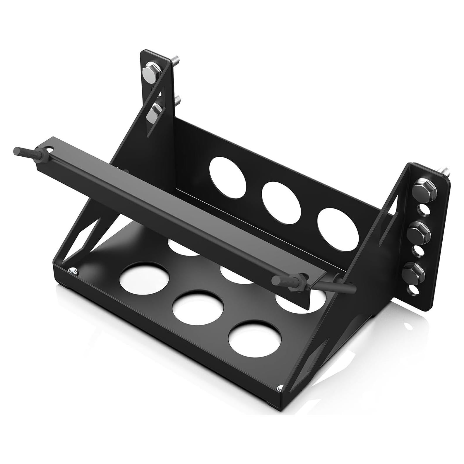 Caja de Montaje de Batería de Acero Genérico 27x18x19 cm