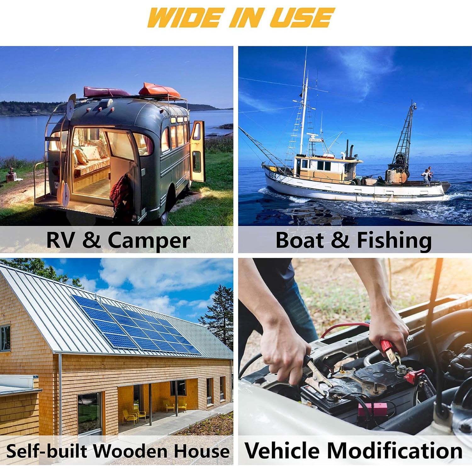 Caja de Montaje de Batería de Acero Genérico 27x18x19 cm