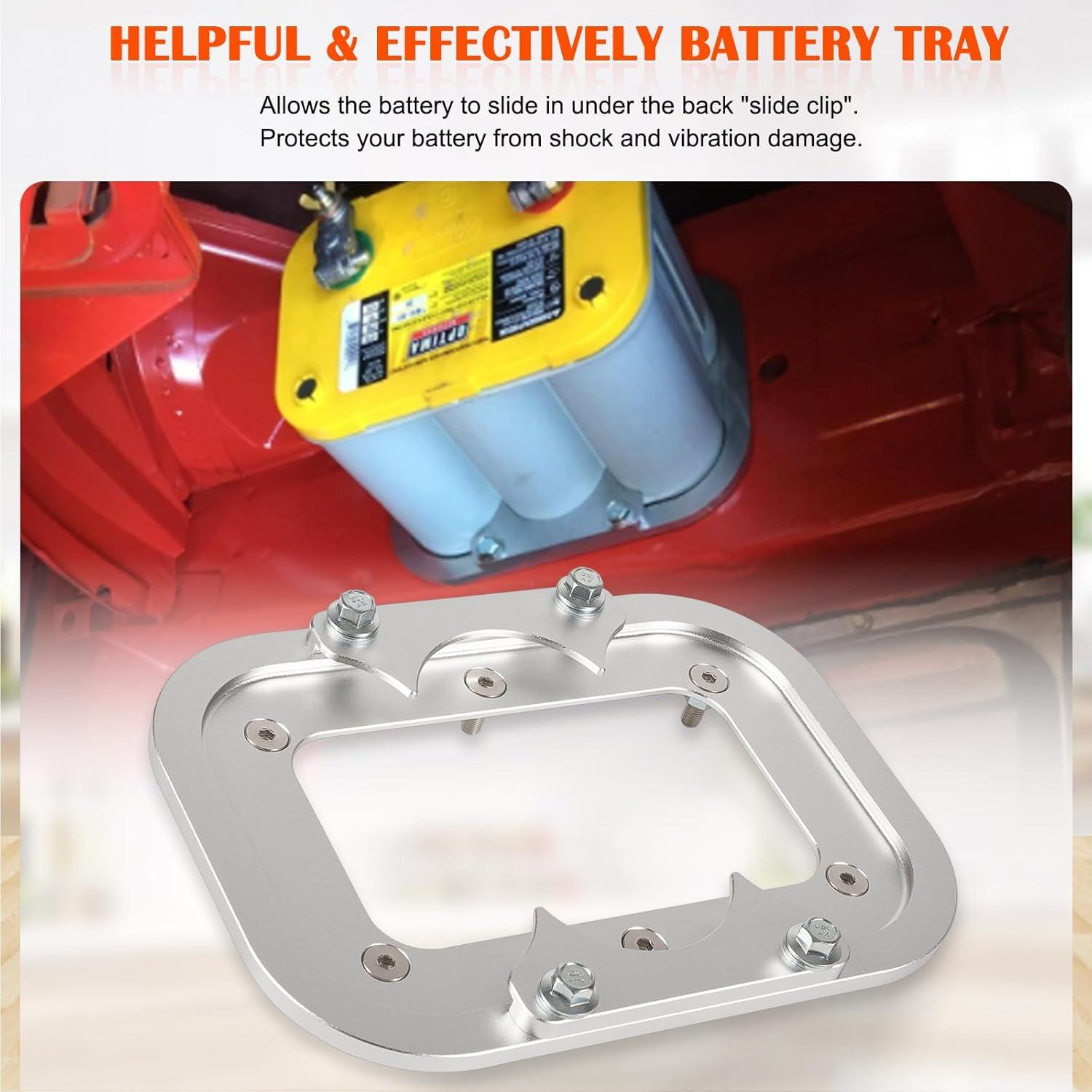 Bandeja de Batería de Aluminio Billet Bonbo 28.4x20.1cm