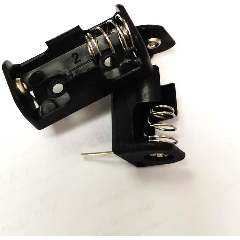 Paquete de 2 Soportes de Batería ER14250 3.6V con Conector