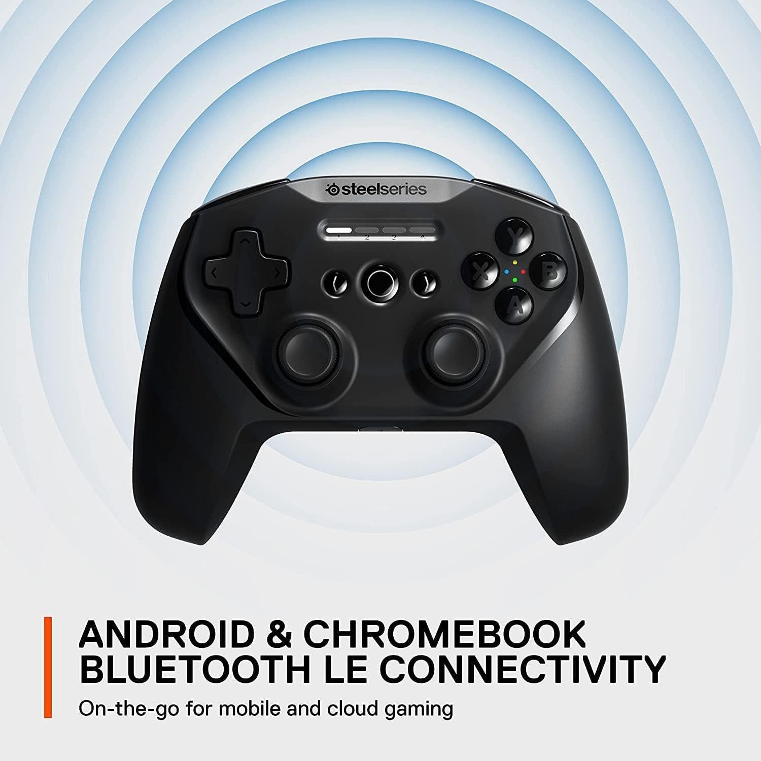 Controlador Bluetooth SteelSeries Stratus+ para Android y PC
