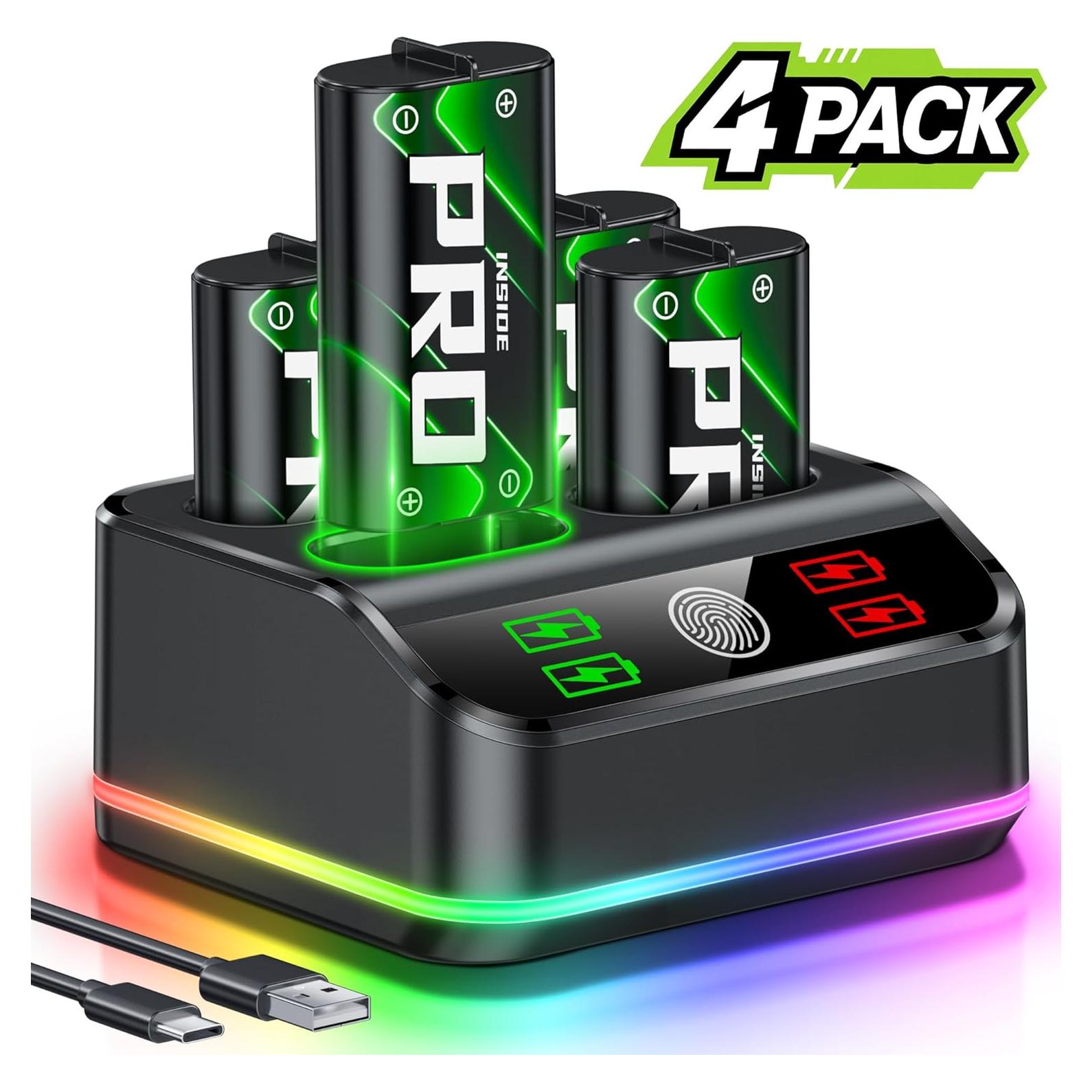 Paquete de Baterías Recargables DINOSTRIKE para Xbox