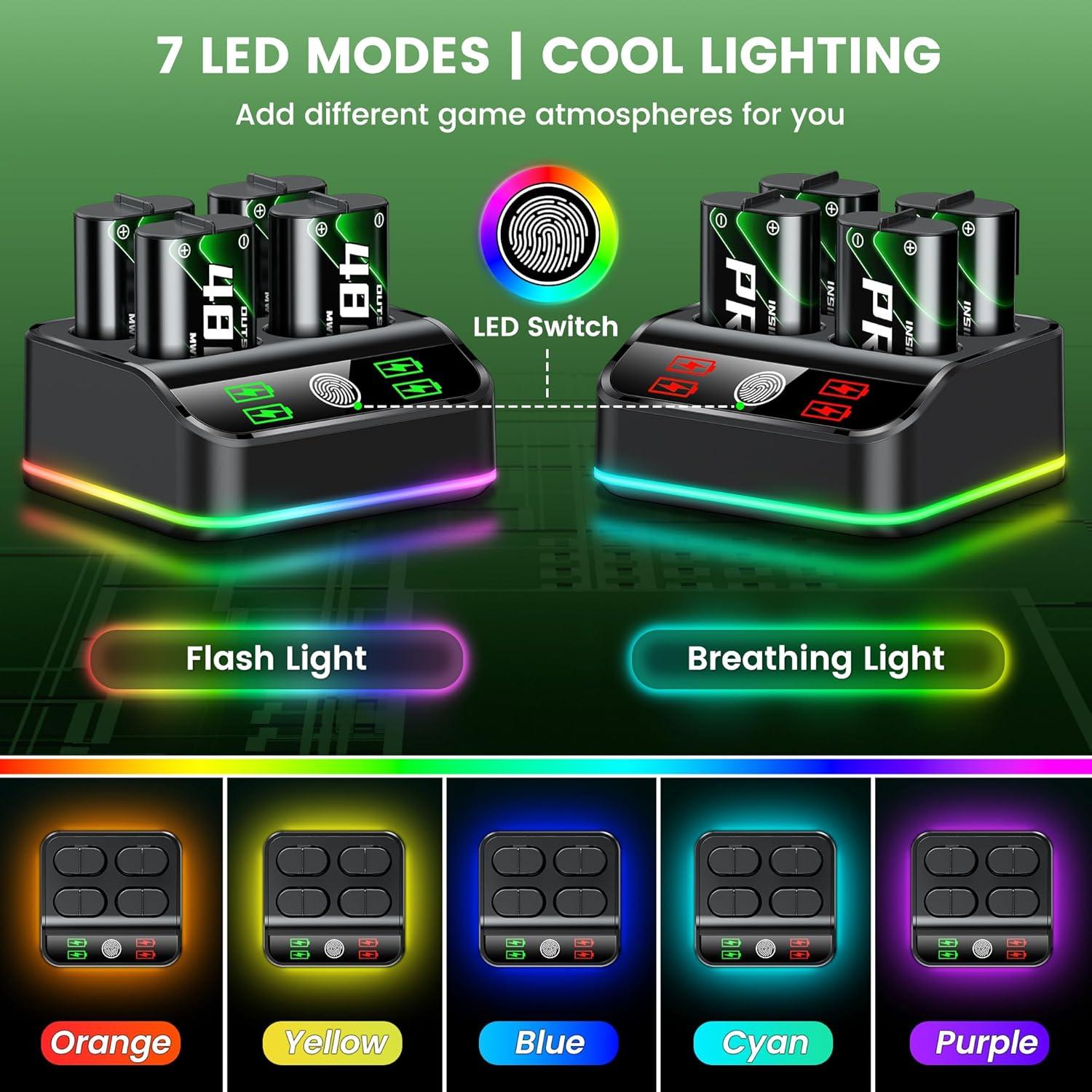 Paquete de Baterías Recargables DINOSTRIKE para Xbox