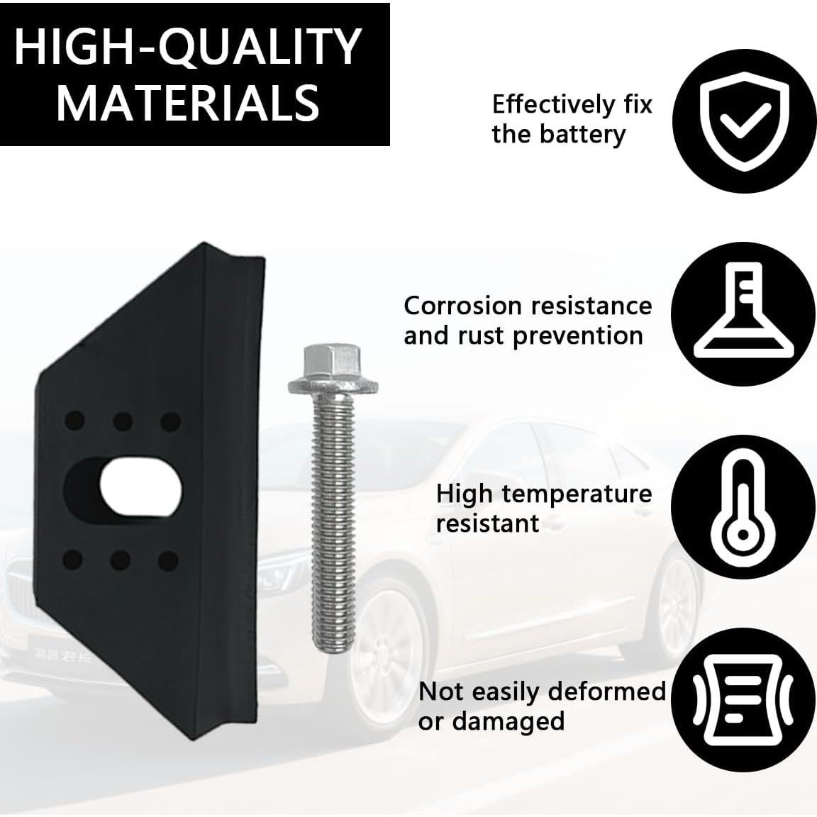 Kit de Sujeción de Batería Base Clamp PPgod OEM 14005061