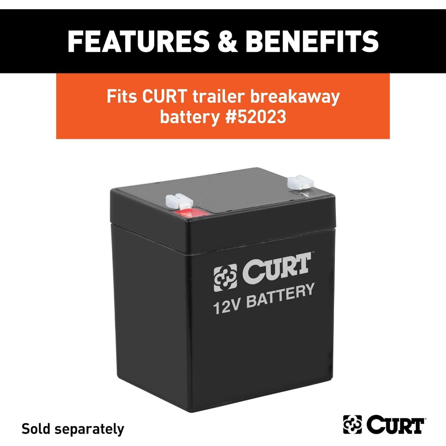 Caja de Batería de Desconexión CURT 52022 15.24x13.97x8.26cm