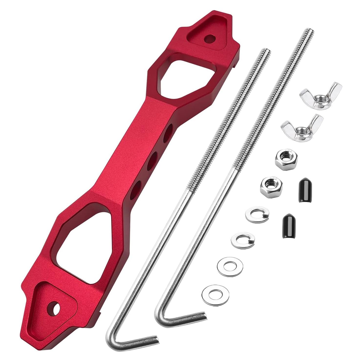 Soporte de Batería Aronova N-AL1420-10-RD-HD Rojo 10"