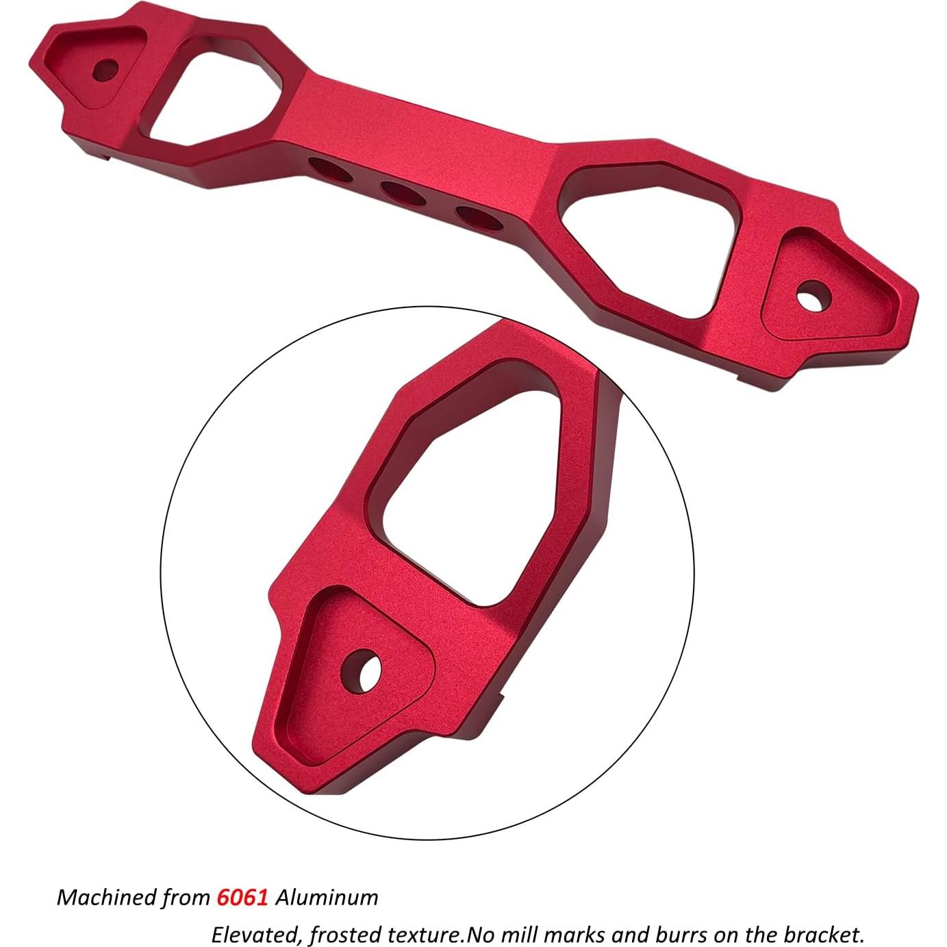 Soporte de Batería Aronova N-AL1420-10-RD-HD Rojo 10"