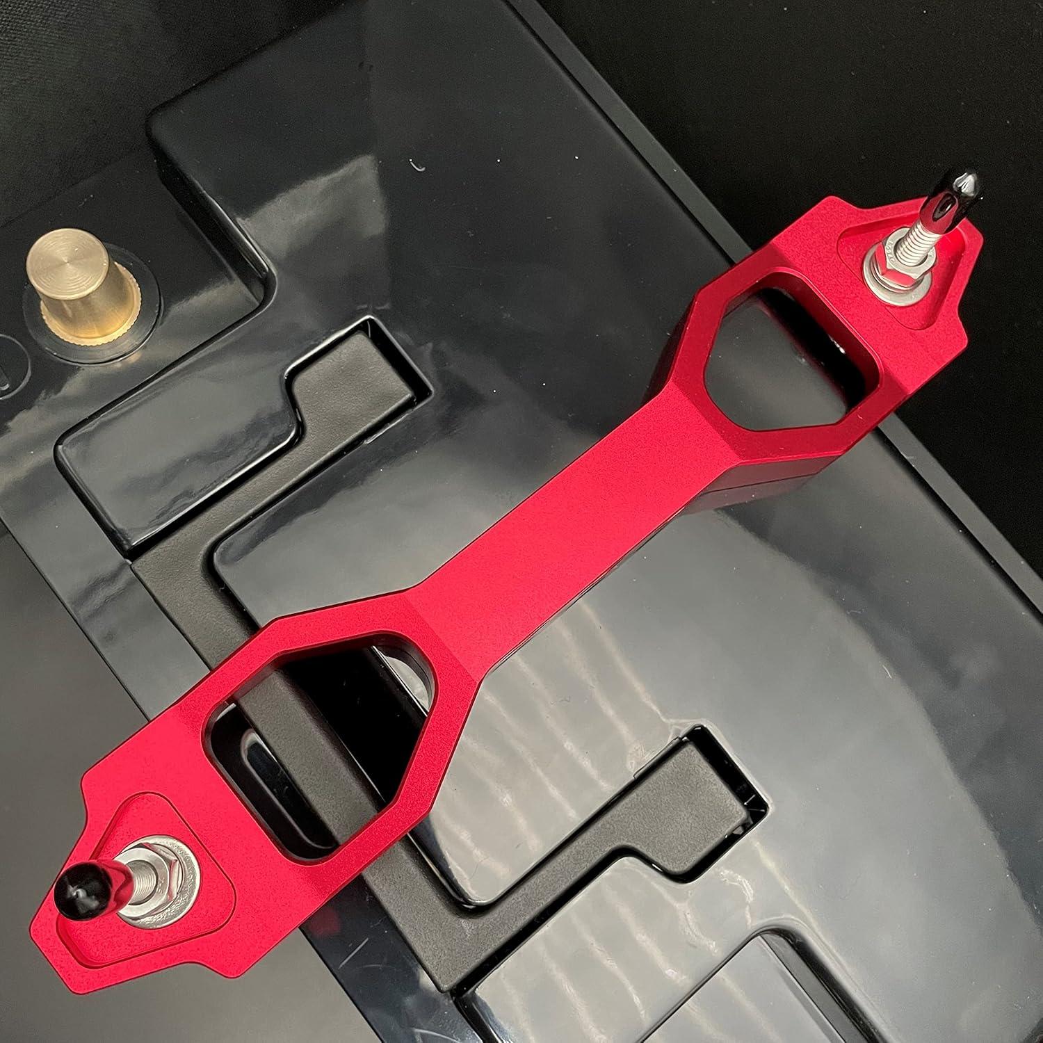 Soporte de Batería Aronova N-AL1420-10-RD-HD Rojo 10"