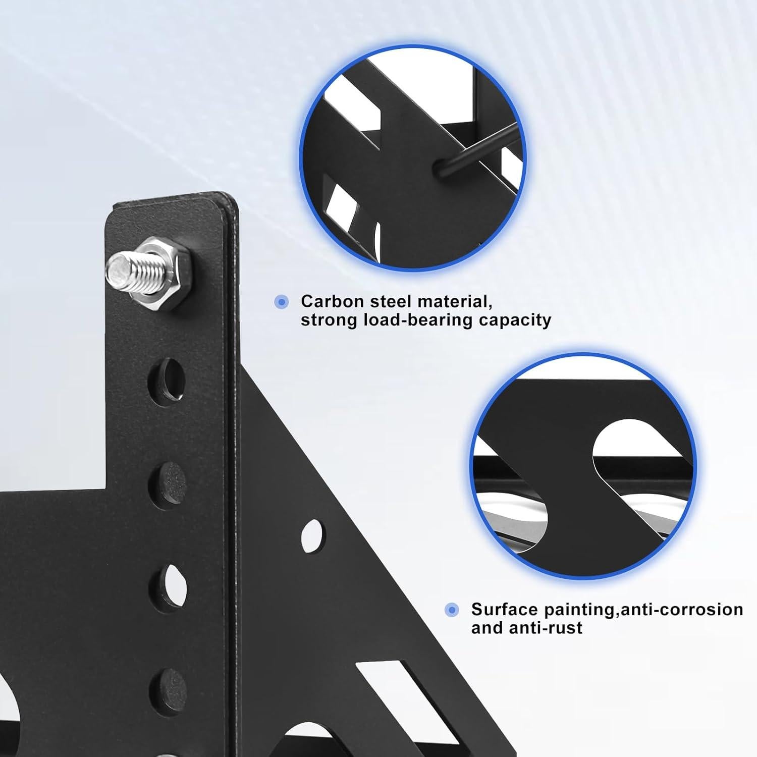 Soporte de Batería Universal MJHMY 36.5x18.4 cm Acero Resistente