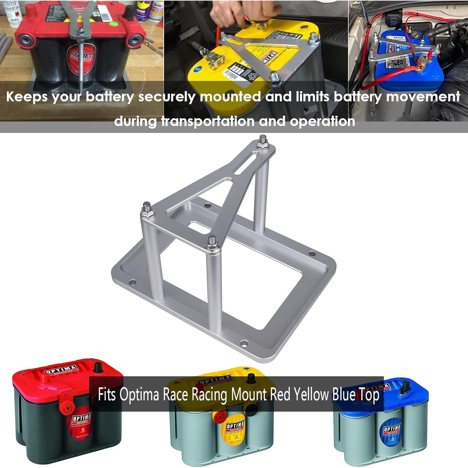 Bandeja de Batería Moker para Optima - Kit de Sujeción Completo