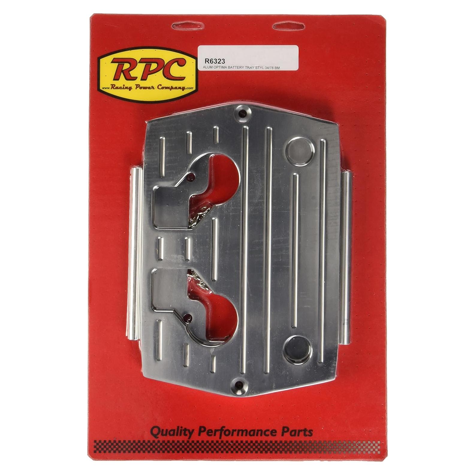 Bandeja de Batería Racing Power R6323 Aluminio Pulido