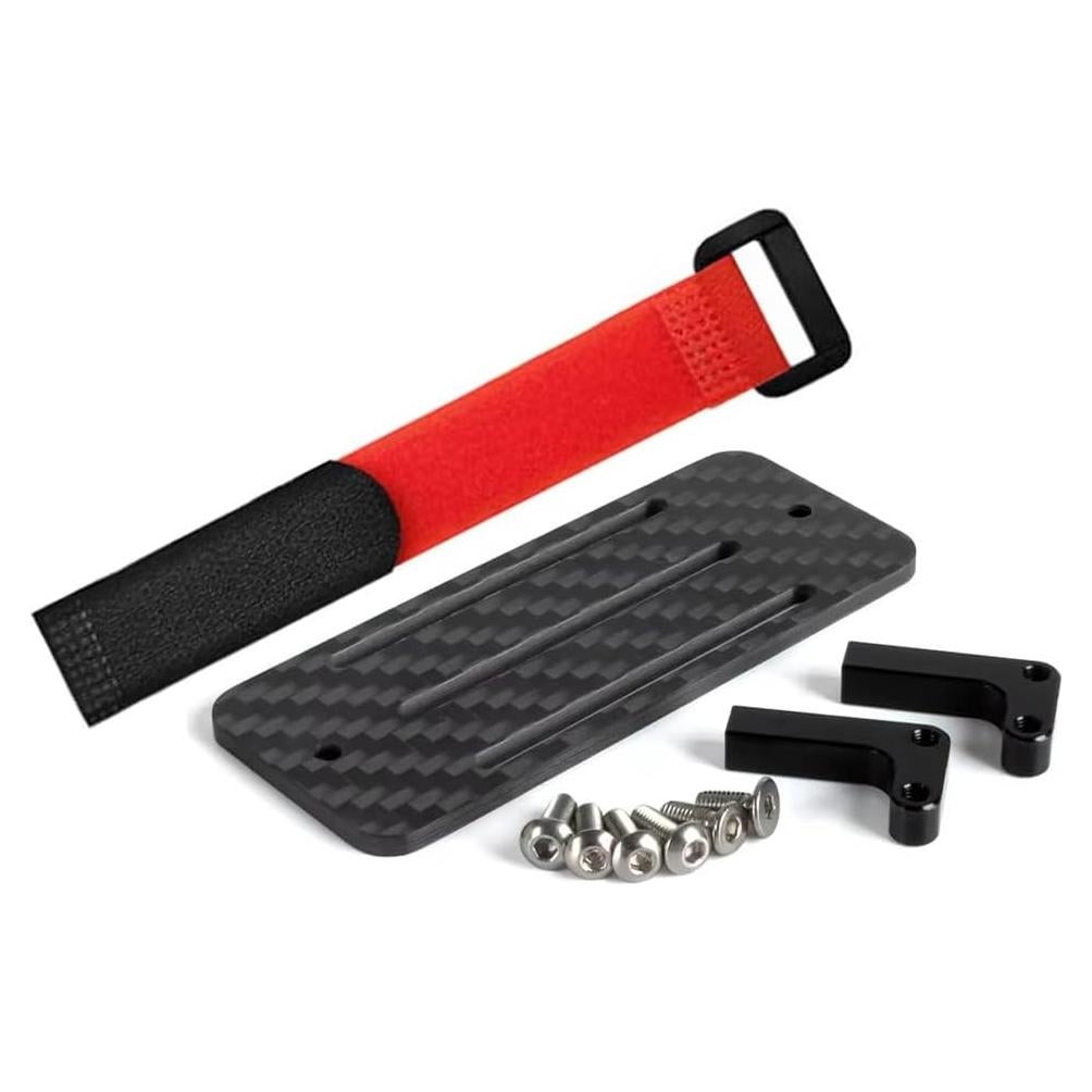 Bandeja de Batería de Fibra de Carbono G.T.R RC 78x32mm