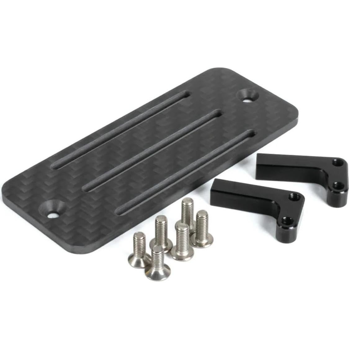 Bandeja de Batería de Fibra de Carbono G.T.R RC 78x32mm