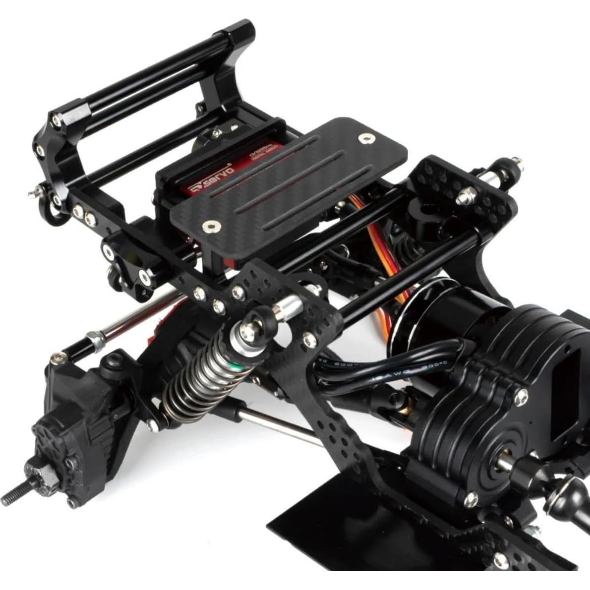 Bandeja de Batería de Fibra de Carbono G.T.R RC 78x32mm