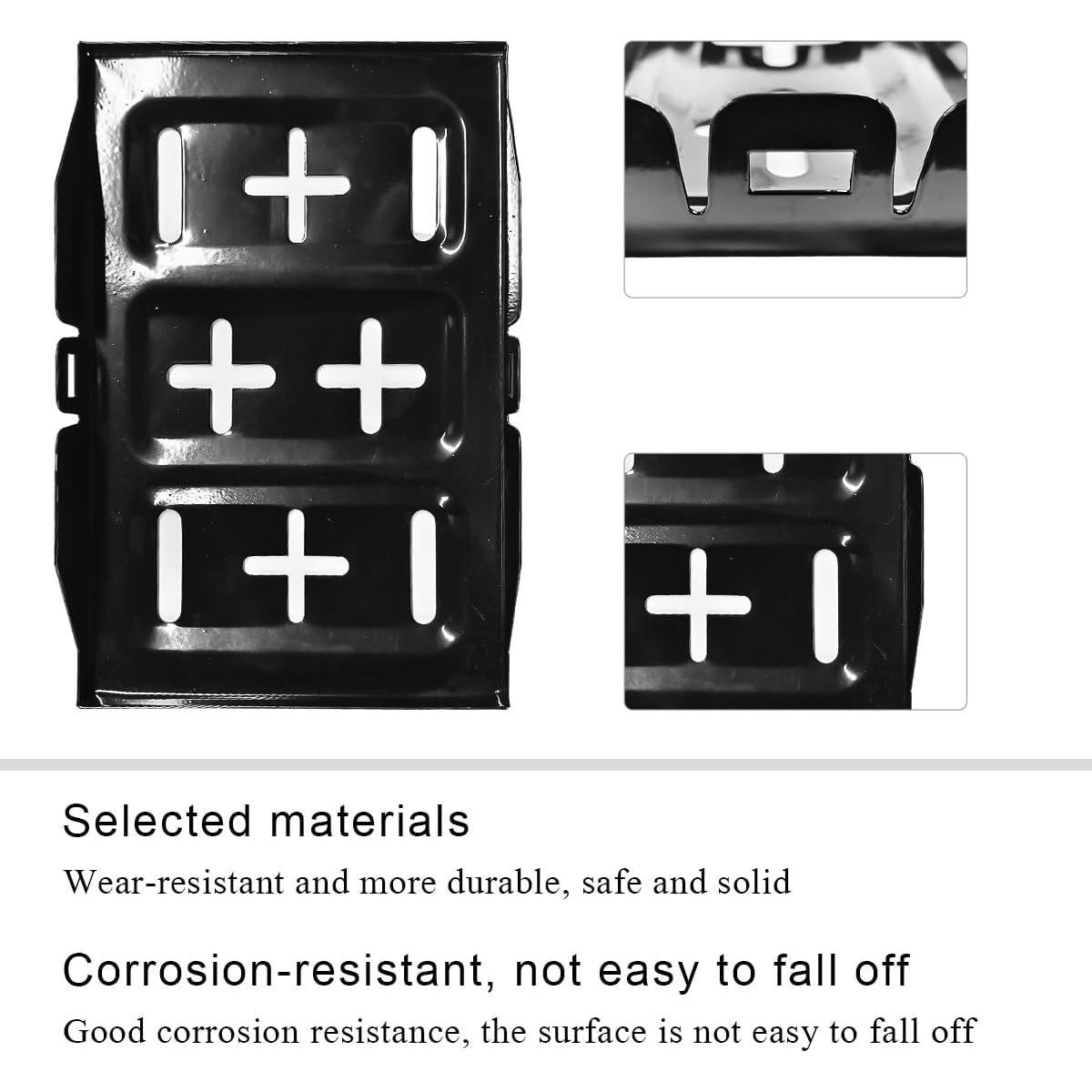 Bandeja de Batería de Metal SHMZK 27.94x19.05 cm Alta Resistencia